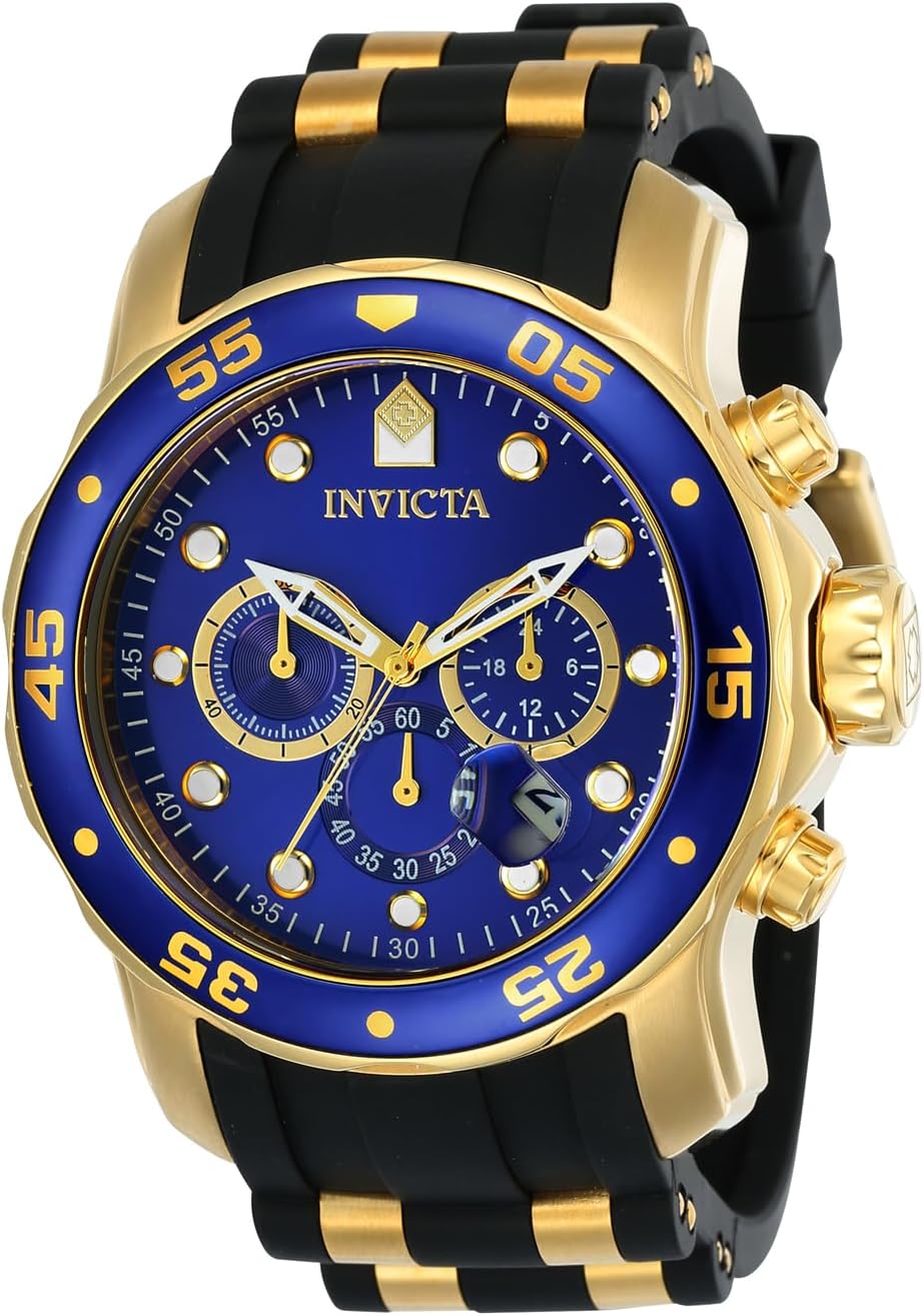 Detalle 2 de Invicta Pro Diver Montre Homme – Mouvement Quartz, Acier Inoxydable, 48 mm