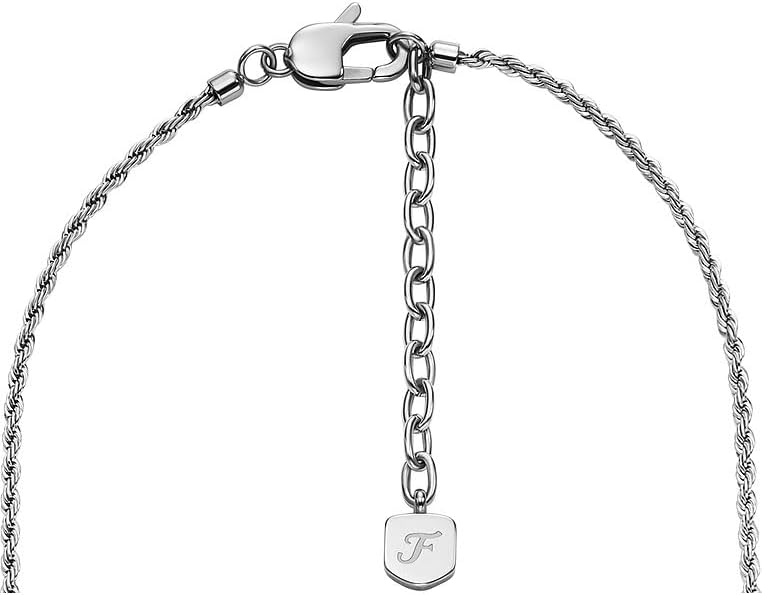 Detalle de Fossil Collier acier inoxydable