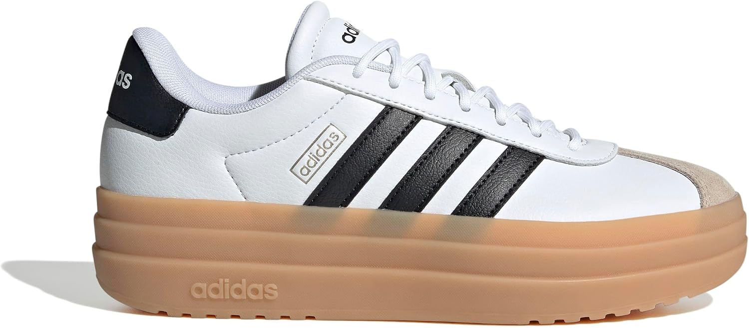 Detalle de Adidas VL Court Bold Femme – Chaussure polyvalente au plateau modeste