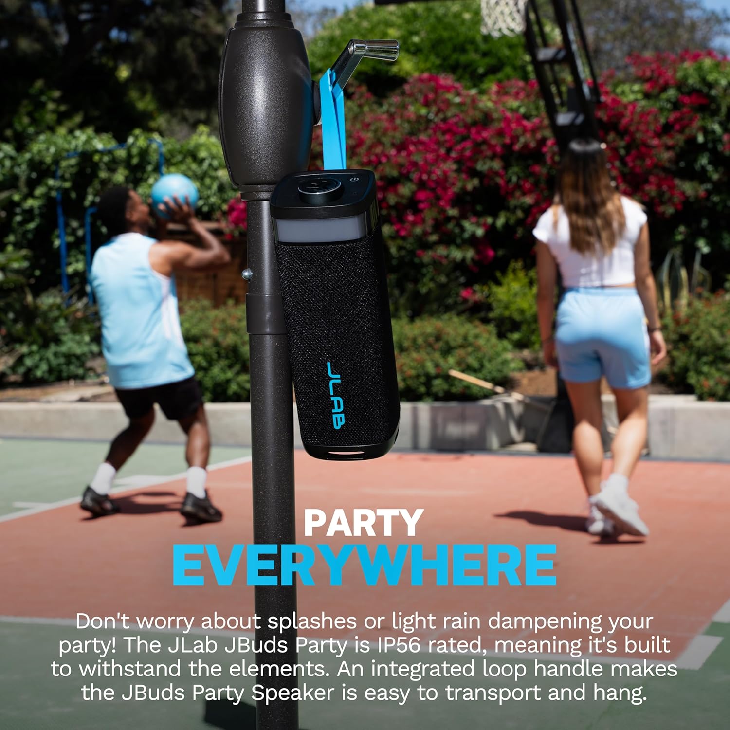 Detalle 2 de JLab JBuds Party enceinte Bluetooth avec 30 W ⚡