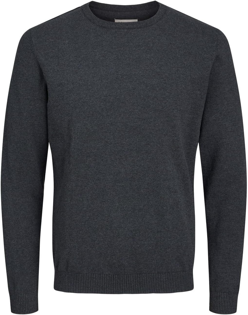 Detalle de JACK & JONES Jjebasic Knit Crew Neck Noos pull homme gris small
