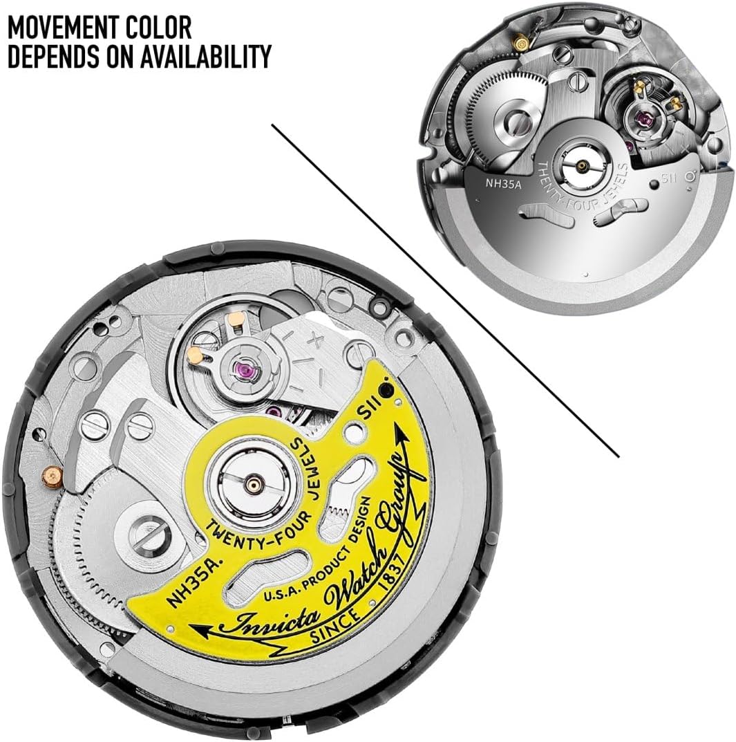 Detalle de Invicta Pro Diver 8928OBXL : montre homme à mouvement automatique en acier inoxydable, cadran bleu (43 mm)