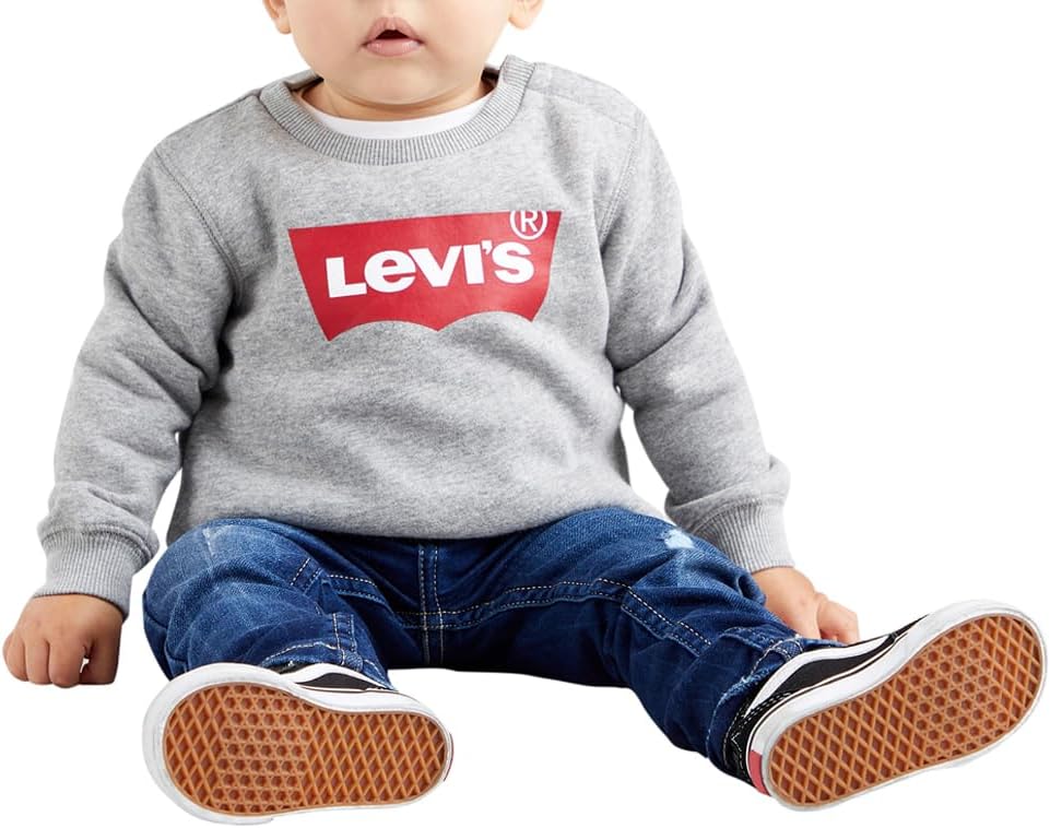 Detalle de Levi's Batwing Crewneck Sweatshirt Bébé Garçon