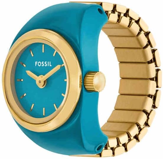 Thumbnail 2 de Fossil Montre Ring Femmes Quartz Bleu