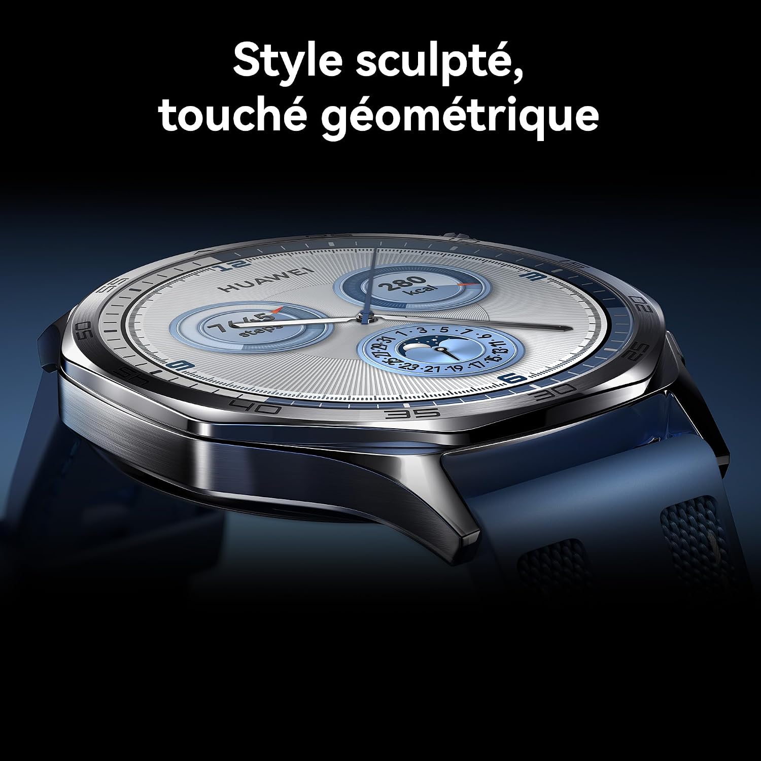 Detalle de HUAWEI Watch GT 5 41mm – Montre Connectée élégante et robuste pour running et cyclisme