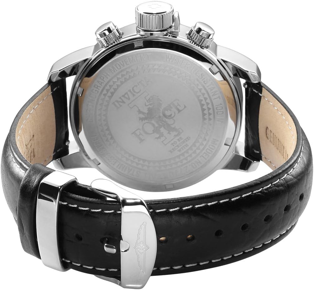 Detalle de Invicta I-Force Montre Homme - Mouvement Quartz, Acier Inoxydable, 46 mm
