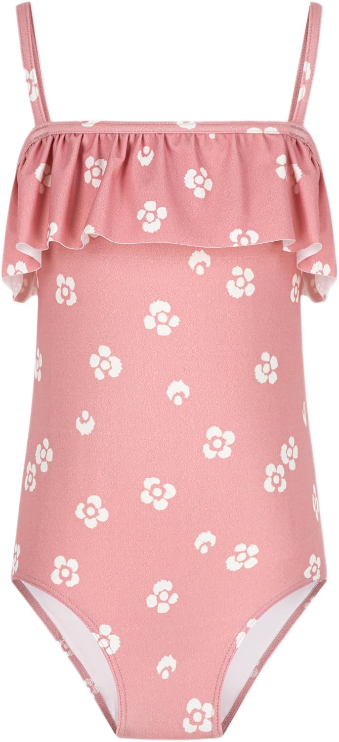 Detalle de Petit Bateau Maillot de Bain 1 Pièce Fille — Floral et intemporel