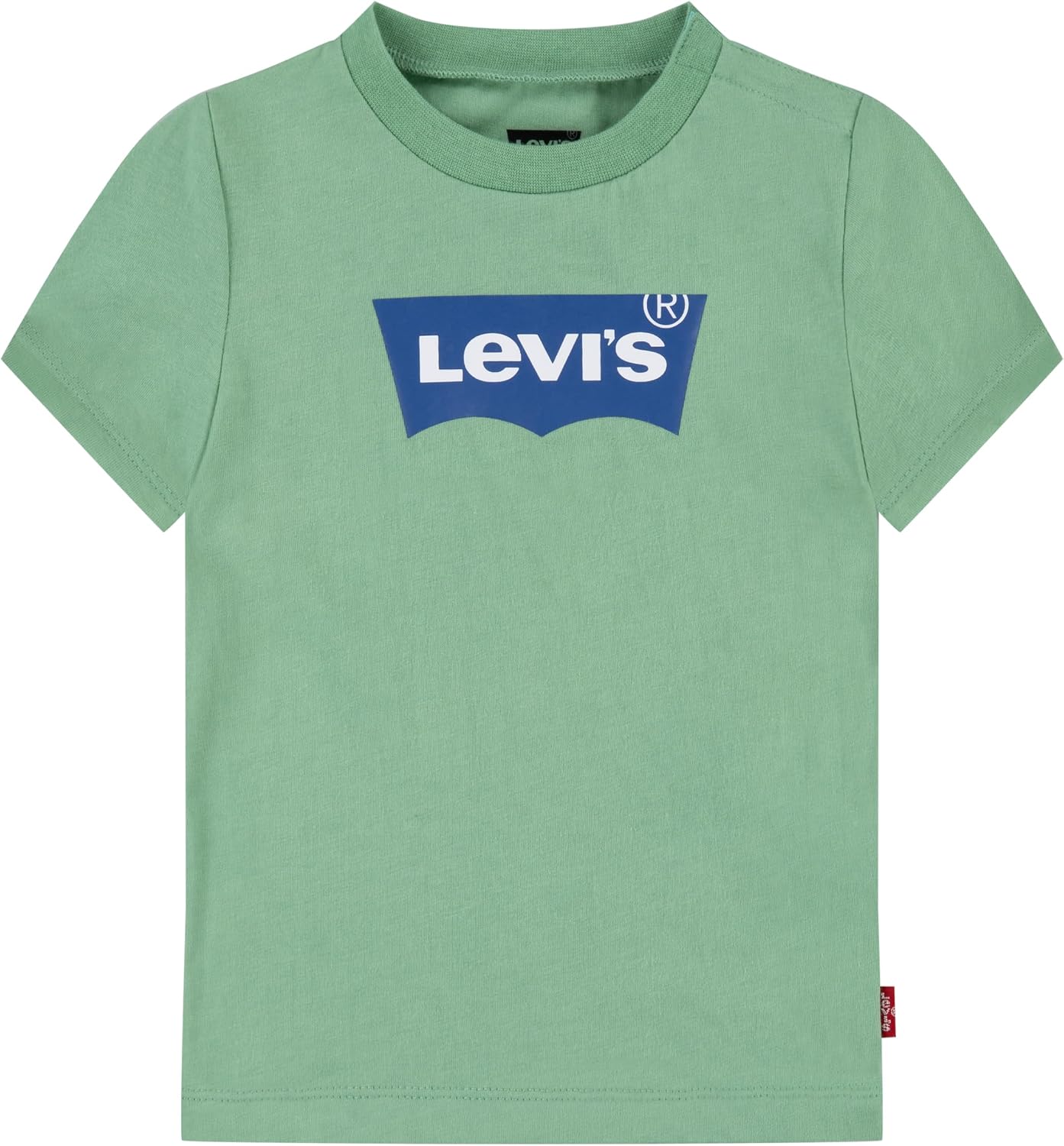 Detalle de Levi’s Boys Batwing Tee Boy : un t-shirt garçon confortable à détails Levi’s