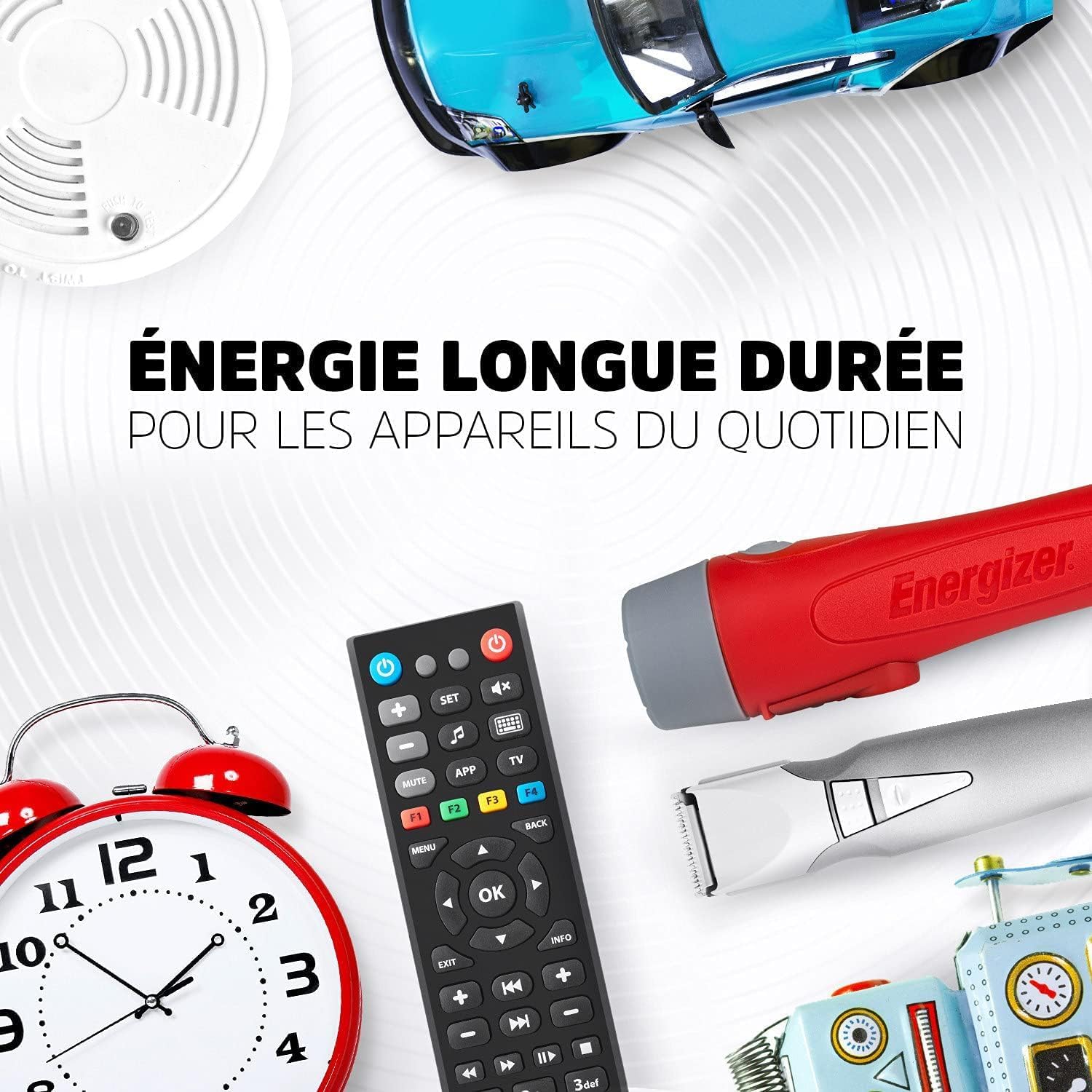 Detalle de Energizer Alkaline Power AA (Lot de 24) – Piles alcalines 1,5V, longue durée et emballage recyclable