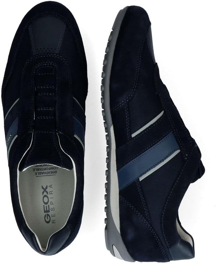 Detalle de Geox U Wells A, Sneaker Homme — confort breathable et semelle amortissante