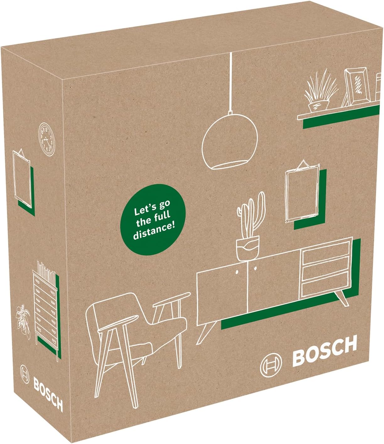 Detalle 2 de Bosch Télémètre laser Zamo 4e génération avec 3 adaptateurs (jusqu’à 25 m) et piles rechargeables USB-C