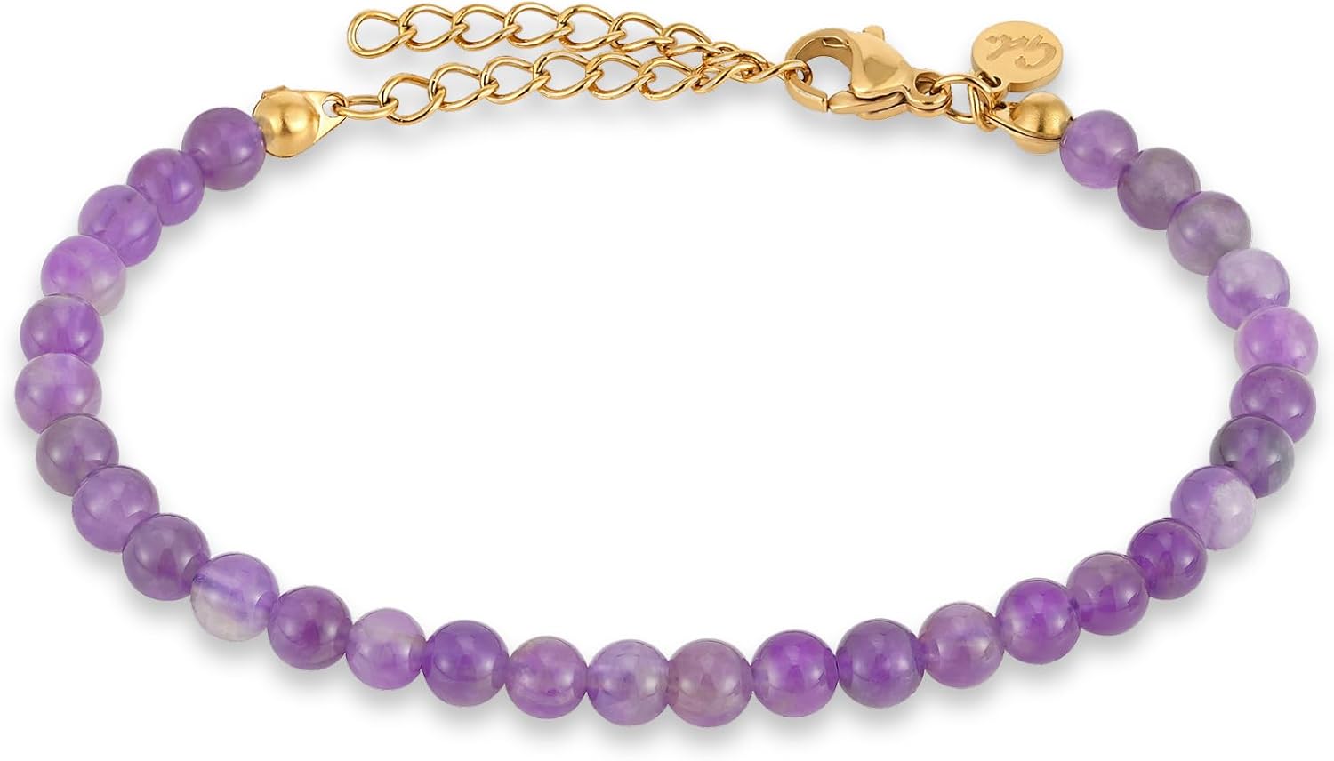 Detalle de GD GOOD.designs Bracelet perles 4 mm 15-19 cm