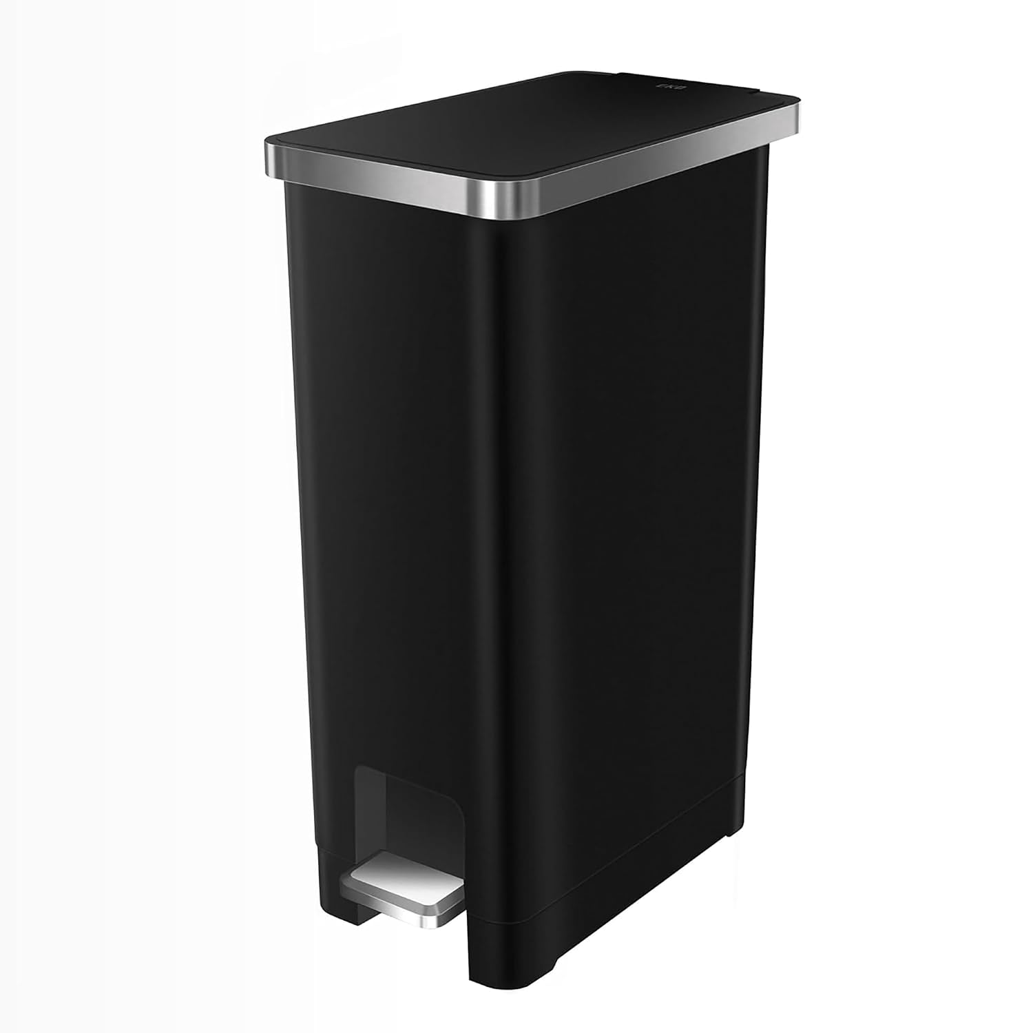 Detalle de EKO Poubelle Cuisine Hana 30L Noire avec Pédale – Finition sobre et fermeture silencieuse