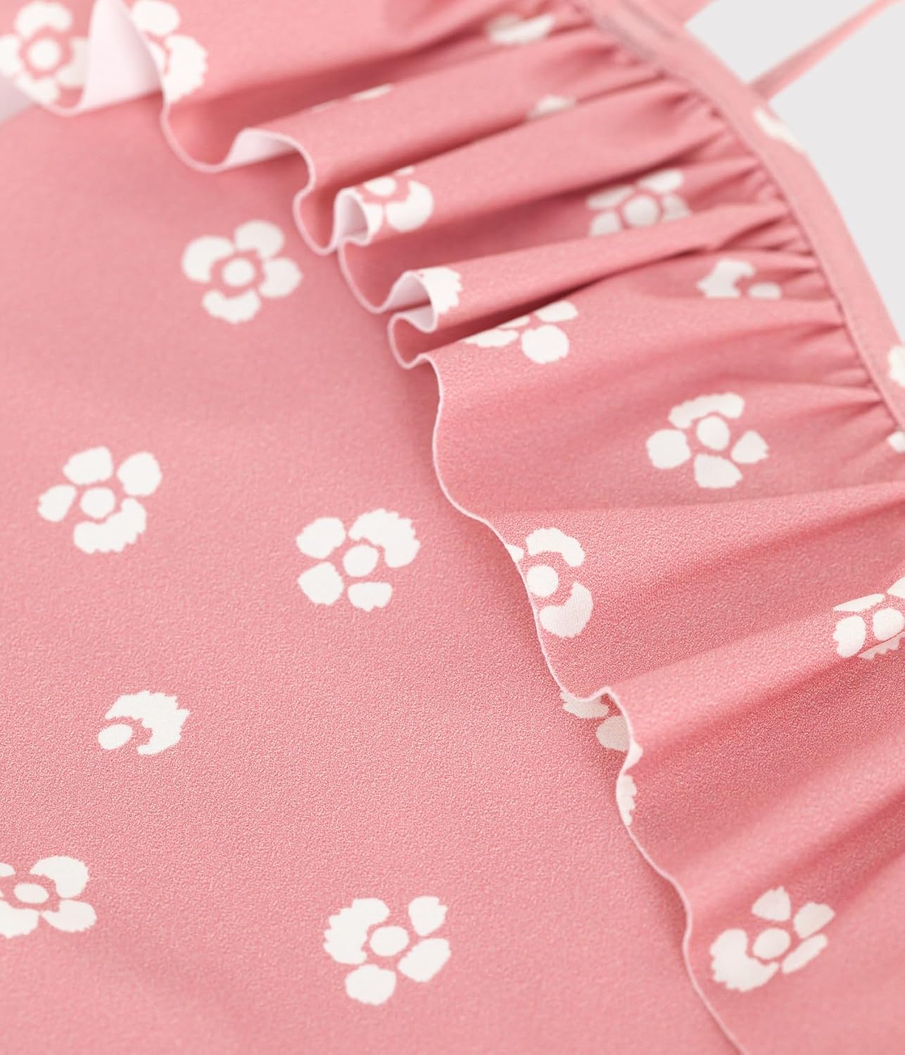 Detalle 1 de Petit Bateau Maillot de Bain 1 Pièce Fille — Floral et intemporel