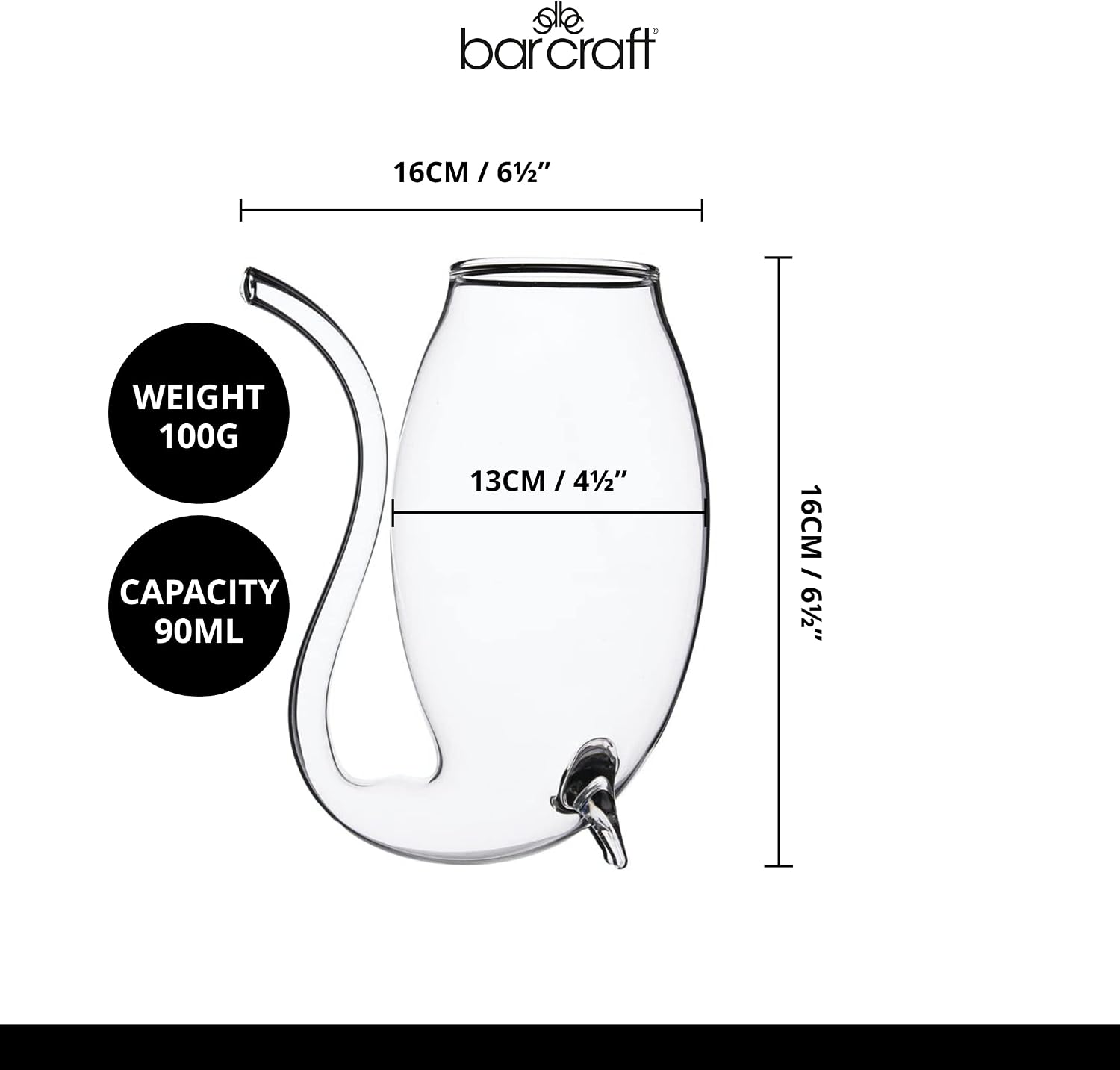 Detalle 2 de Bar Craft Verres à porto 90 ml 🥂