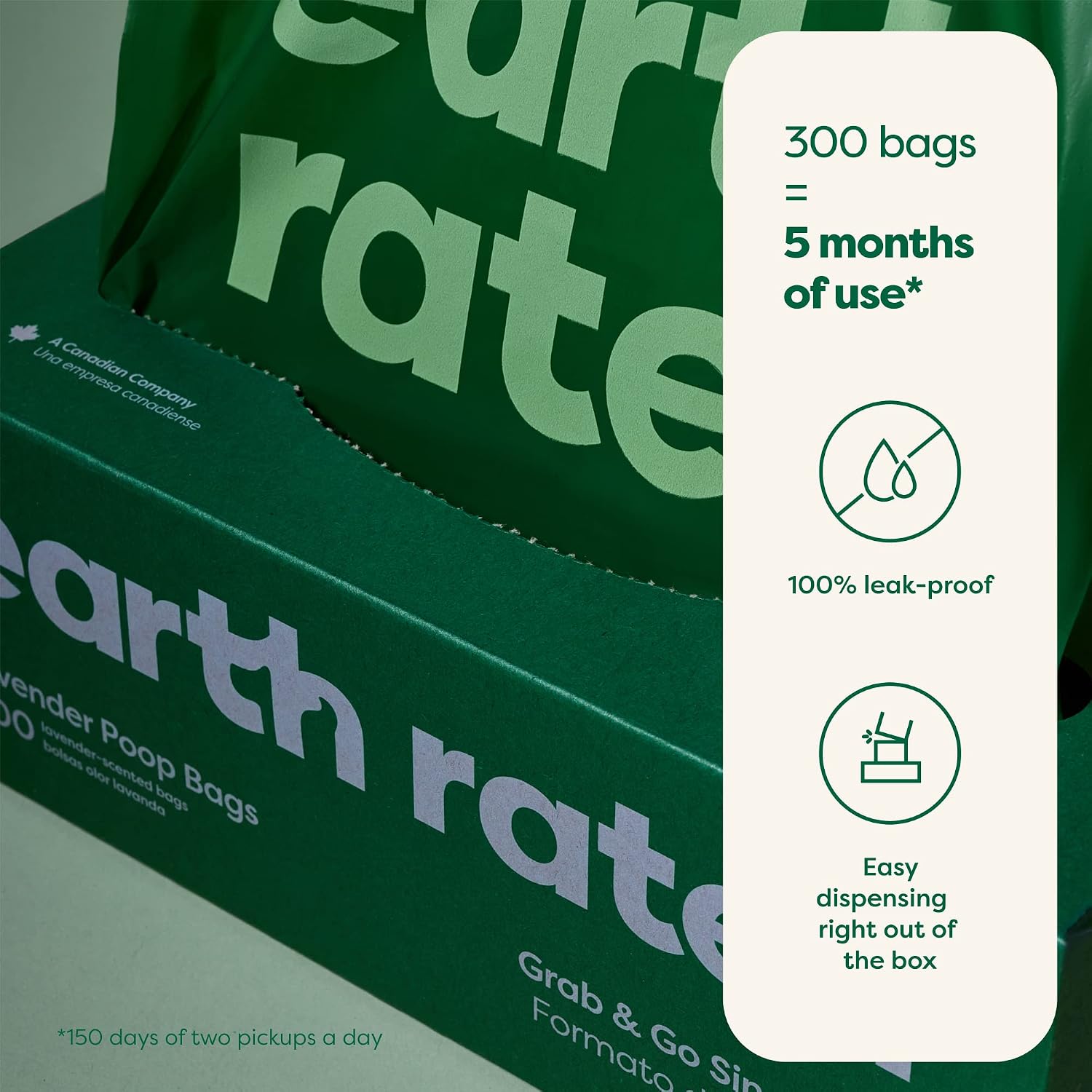 Thumbnail 4 de Sacs à crottes Earth Rated Grab and Go