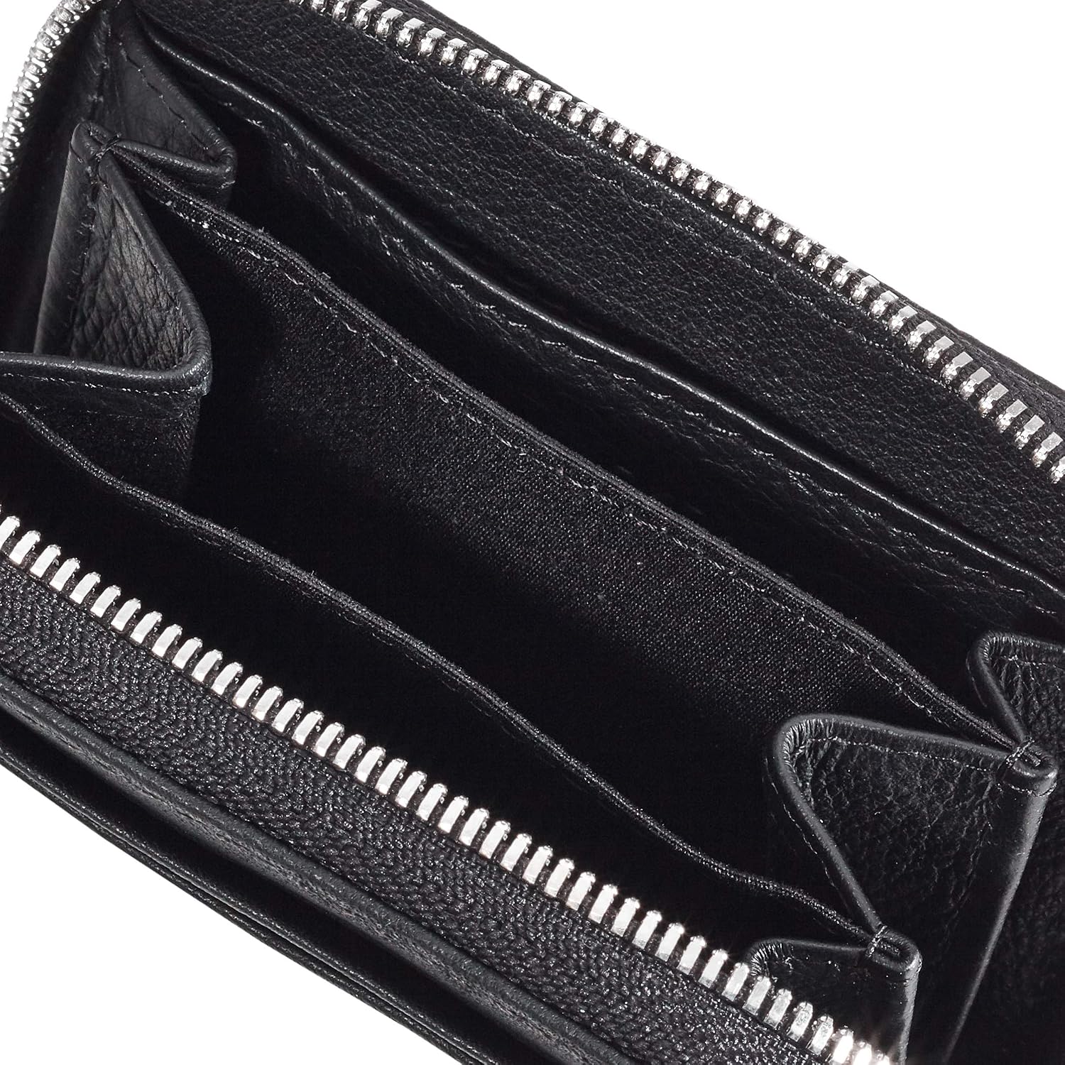 Detalle de Portefeuille femme Marc O'Polo Freya en cuir – Bourse zippée, taille unique