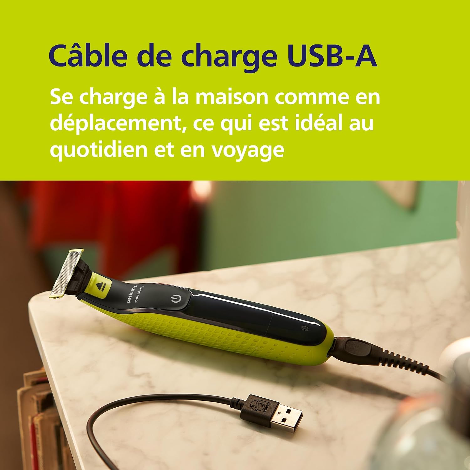 Thumbnail 5 de Philips OneBlade 360 tondeuse visage et corps 2 lames 360