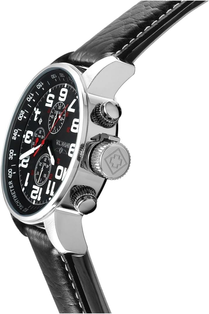 Detalle de Invicta I-Force Montre Homme - Mouvement Quartz, Acier Inoxydable, 46 mm