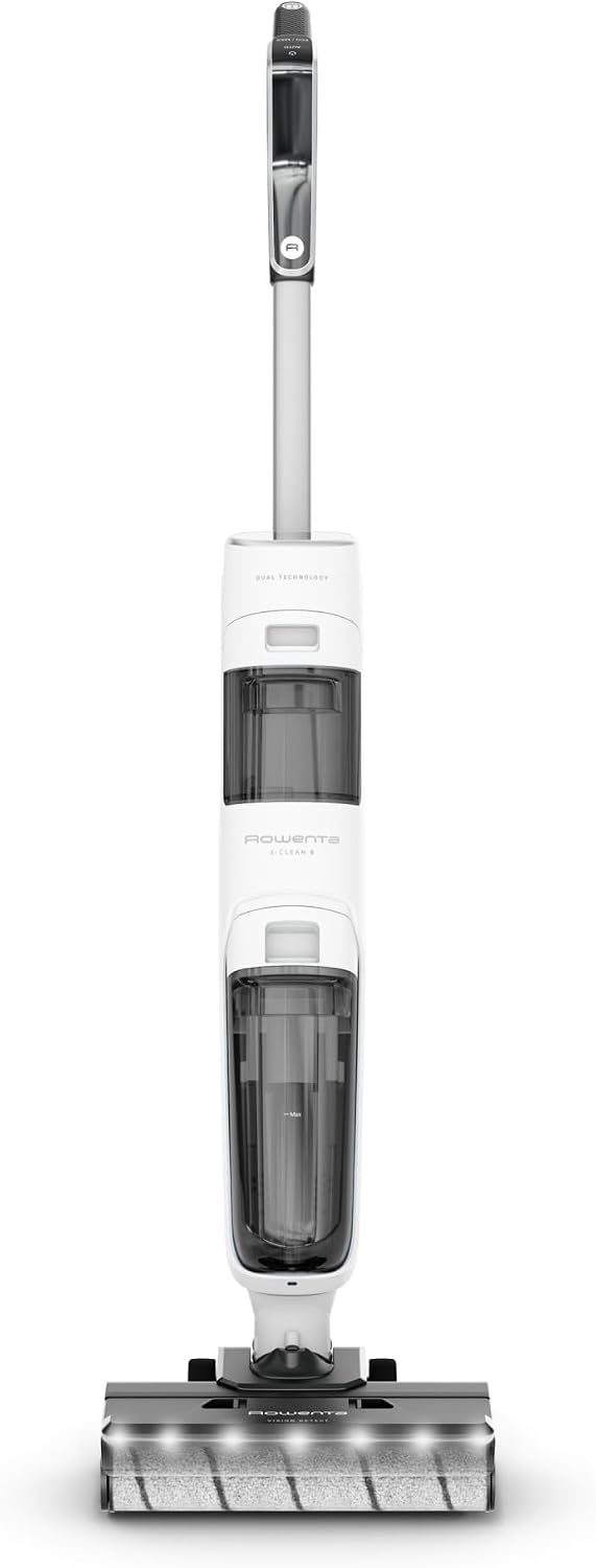 Detalle 2 de Rowenta X-Clean5 GZ5557EE — Aspirateur Laveur sans Fil 2-en-1 avec détection Auto et Séchage à l’air chaud