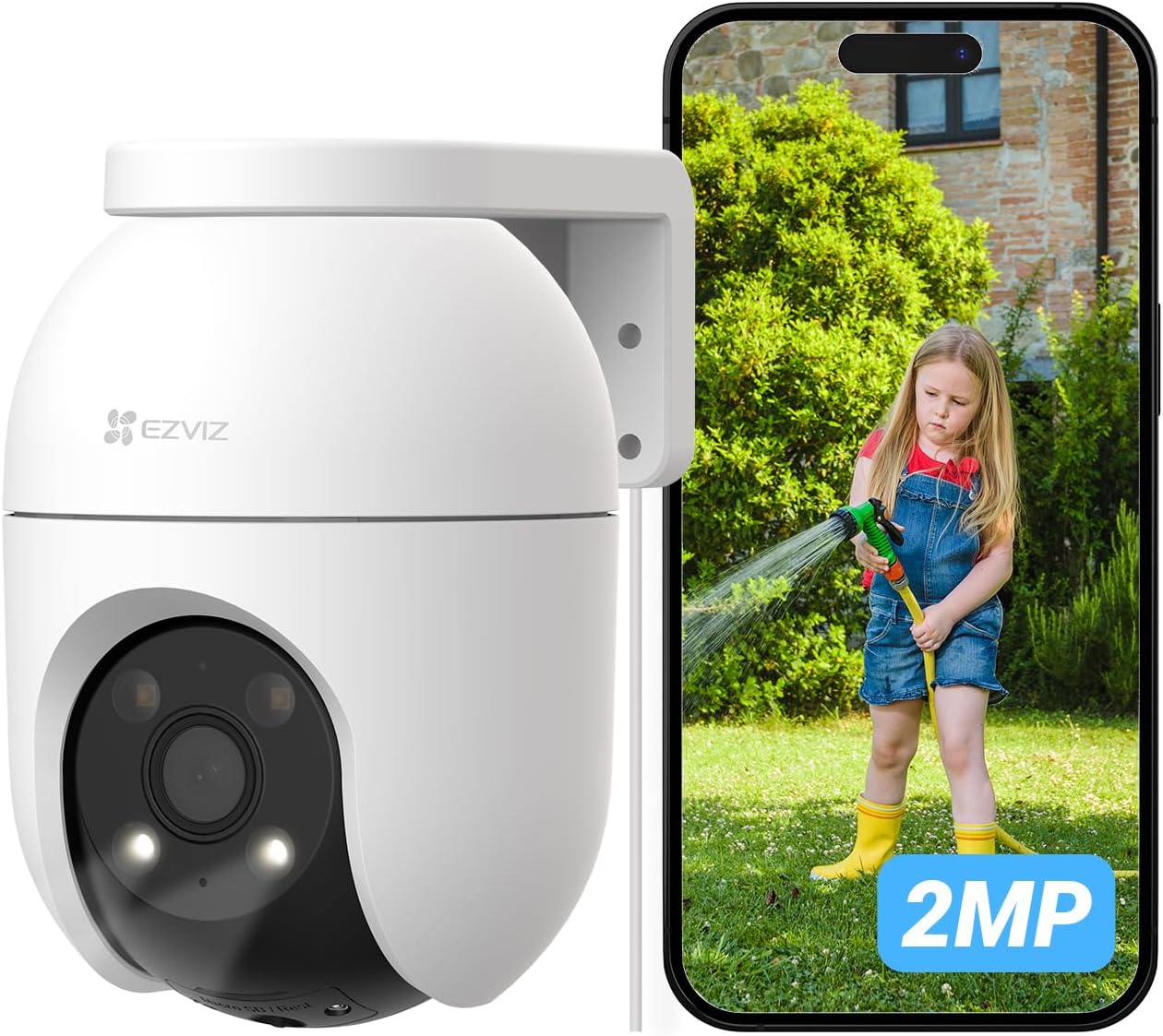 Detalle de EZVIZ C8c 2MP caméra surveillance extérieure 360° avec suivi