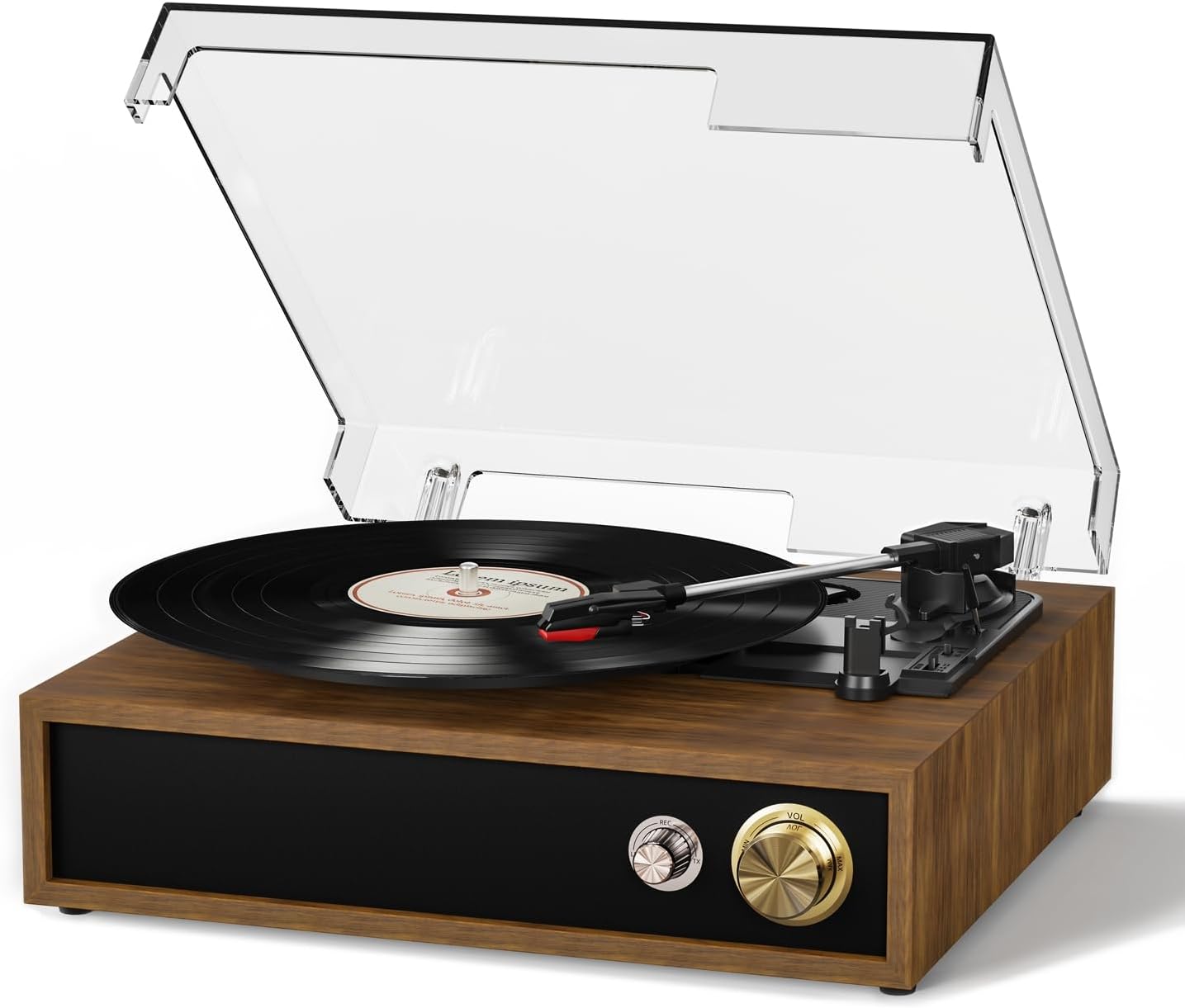 Detalle de FYDEE Platine Vinyle Ébène USB Bluetooth
