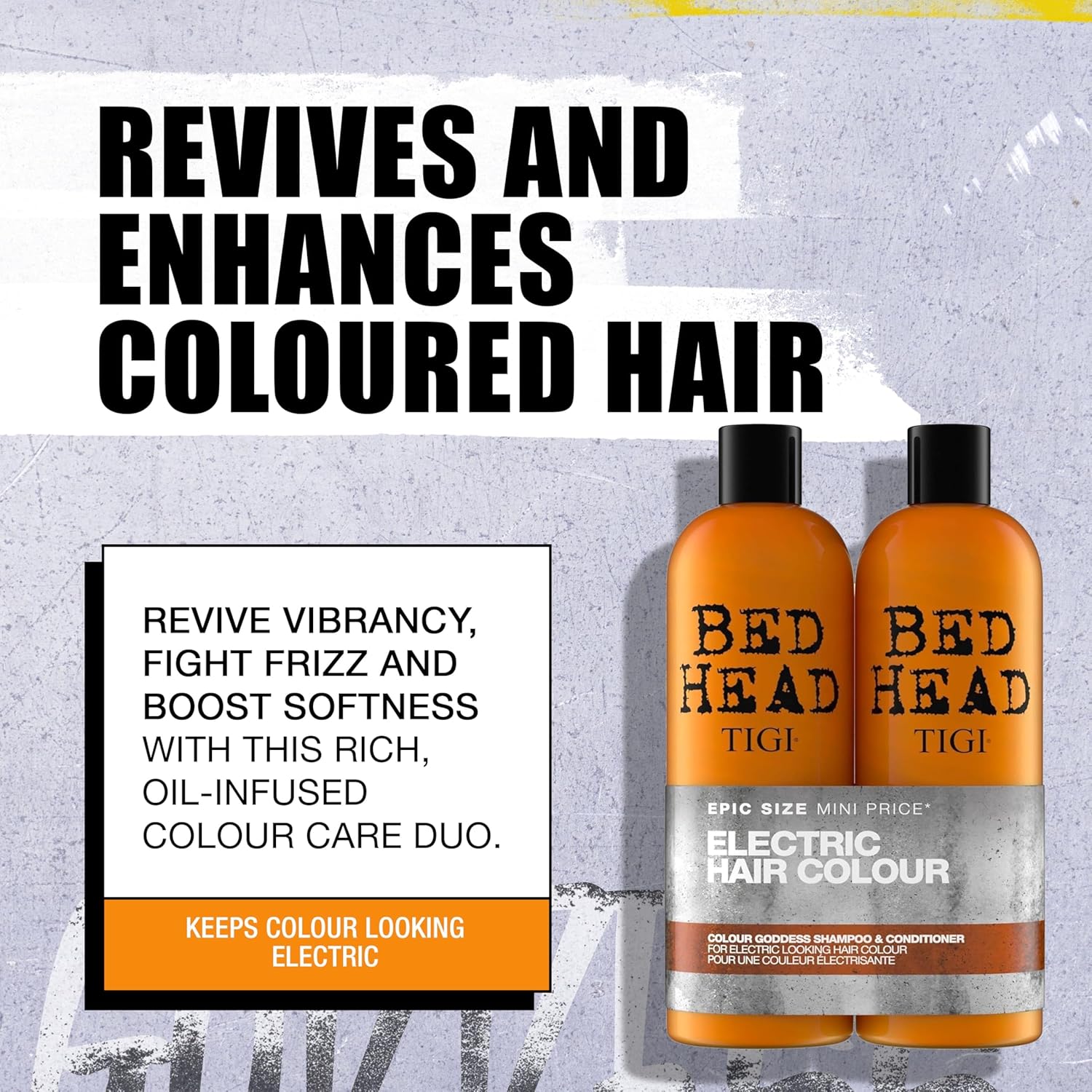 Detalle 2 de Bed Head Colour Goddess 750 ml shampooing cheveux colorés