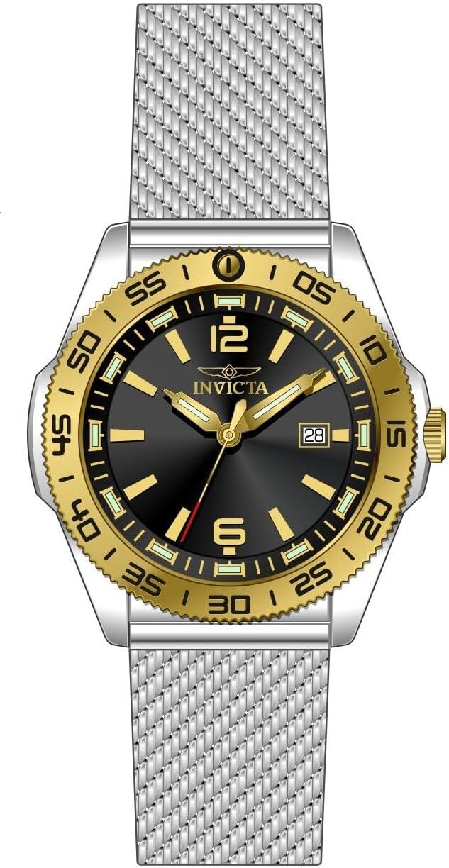 Detalle de Invicta Coalition Forces — Montre Homme 45mm, mouvement quartz, acier inoxydable (réf. 48350)