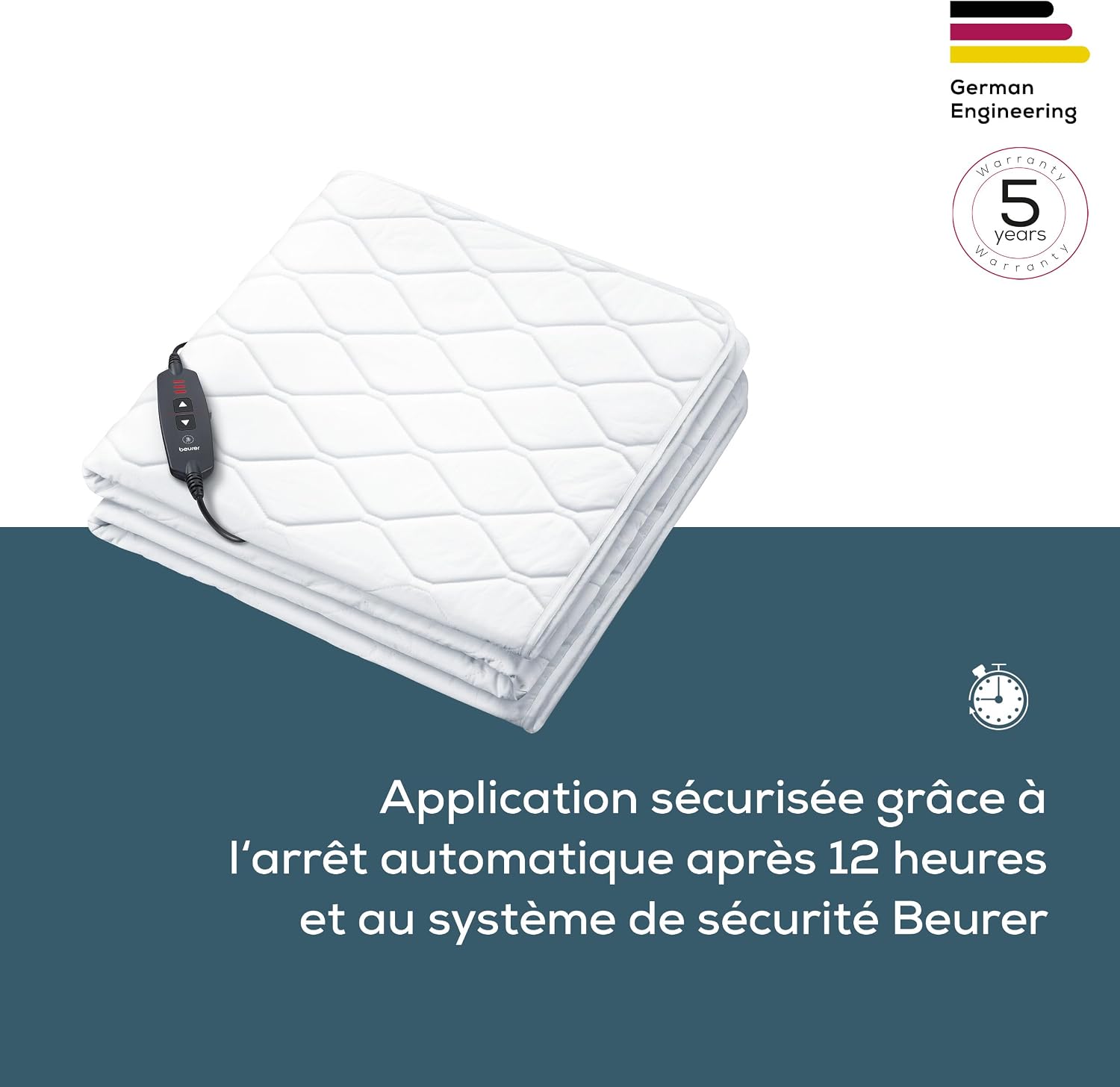 Detalle de Beurer UB 74 sous-couverture chauffante 200x100 cm ⚙