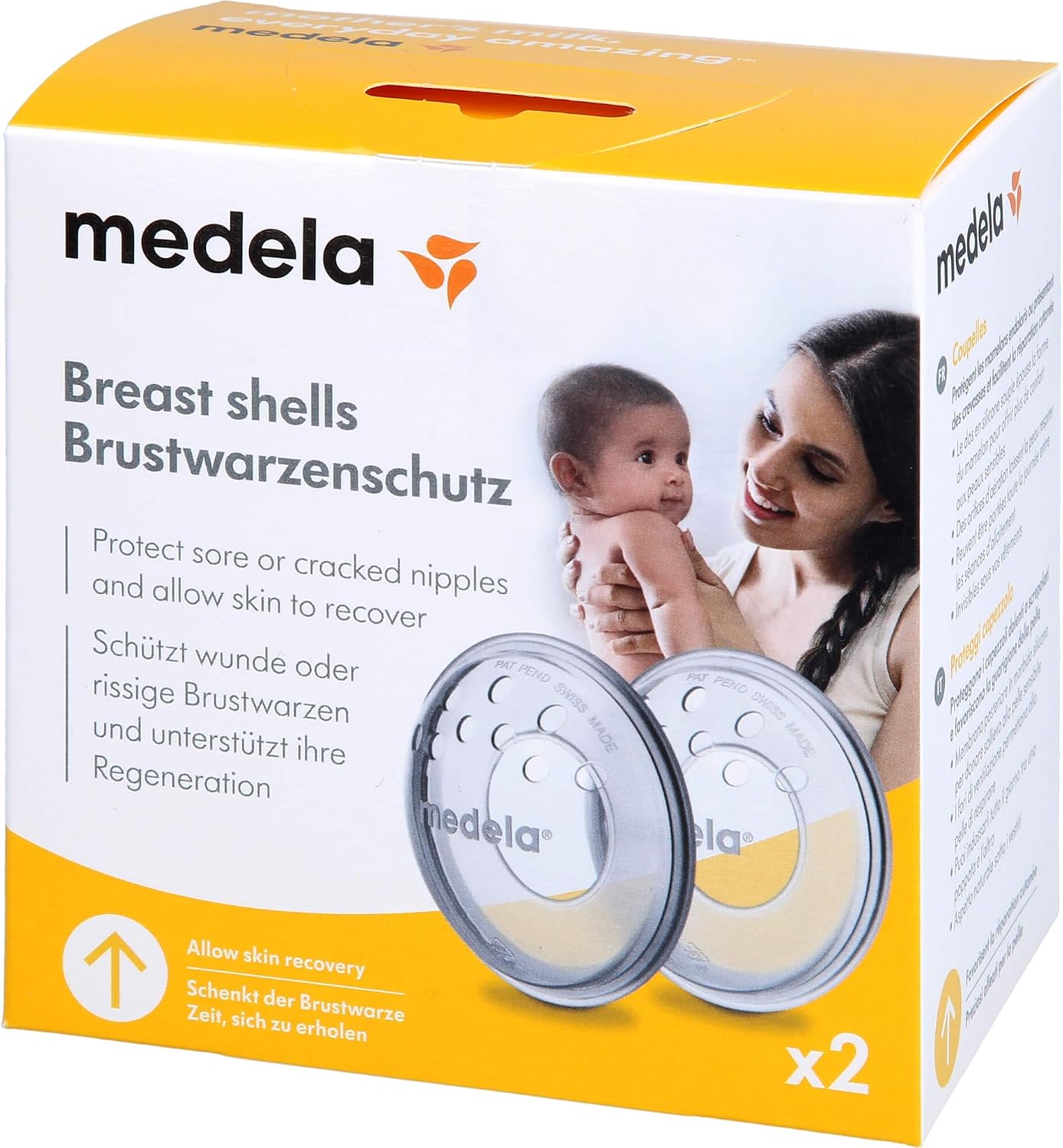 Detalle 2 de Medela Protège-mamelon lot de 2 🩺