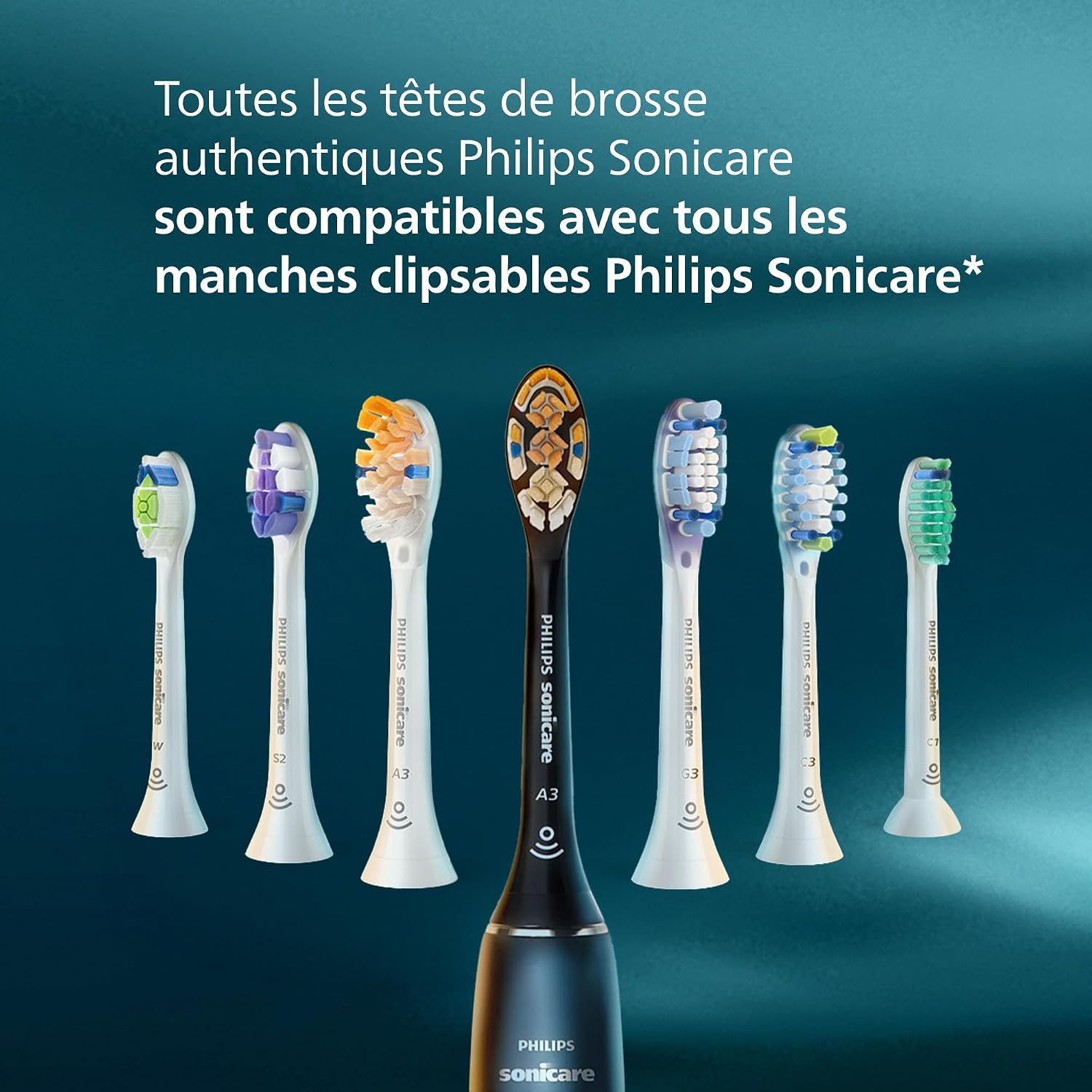 Thumbnail 6 de Têtes de brosse Philips Sonicare W2 Optimal White, lot de 8 ⚙