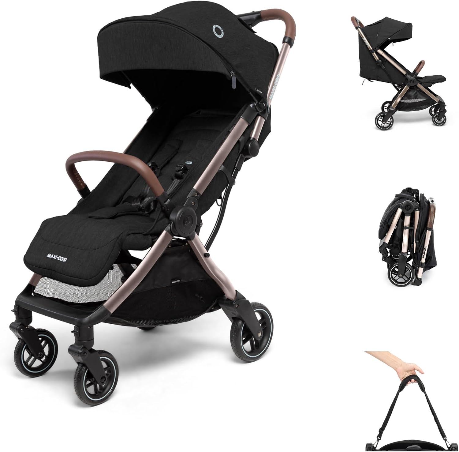 Detalle de Maxi-Cosi Eva3 Poussette: légère, compacte et polyvalente pour 0–4 ans
