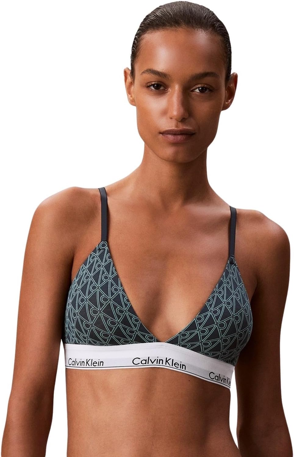 Detalle de Calvin Klein Soutien-Gorge Triangle Femme Lightly Lined avec basque élastique