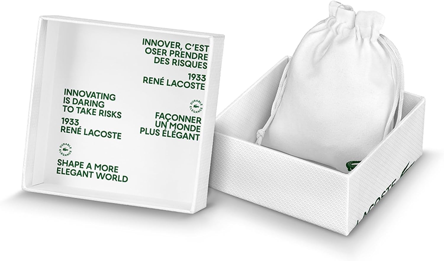 Thumbnail 6 de Lacoste Collier Pendentif Homme en acier inoxydable – finition argent ou doré (Collection ARTHOR)