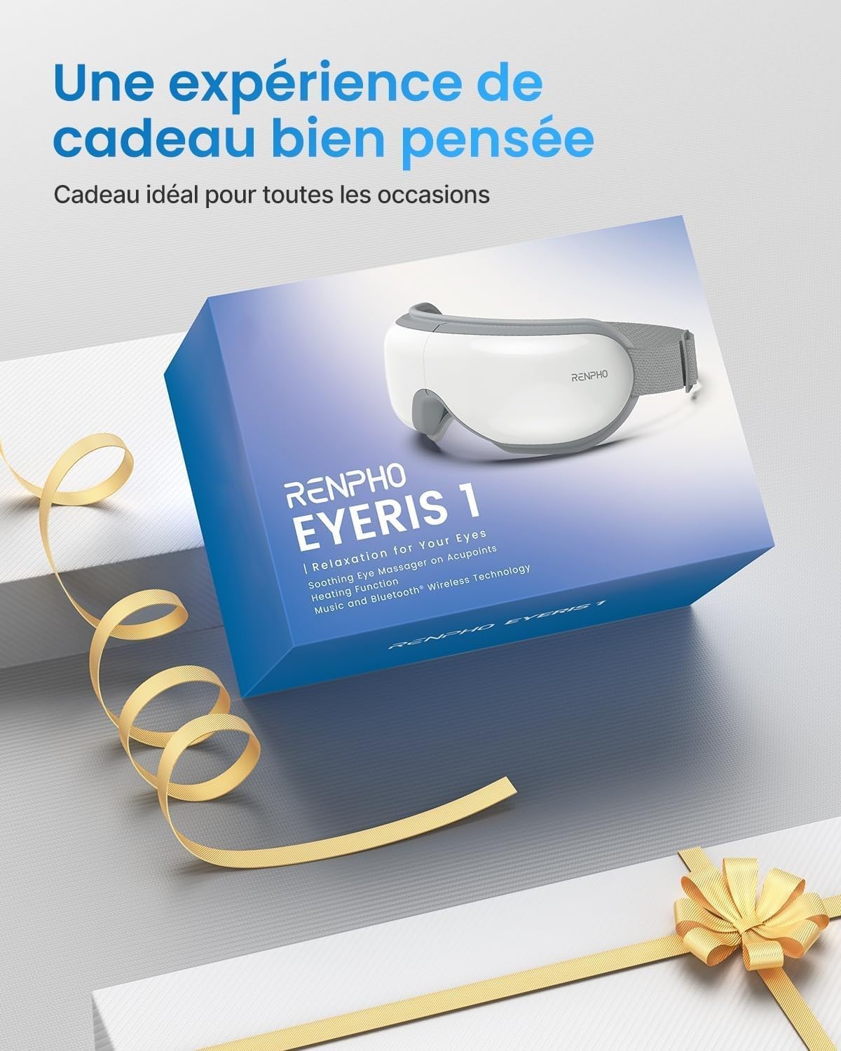 Detalle 2 de RENPHO Eyeris masseur oculaire 15 min