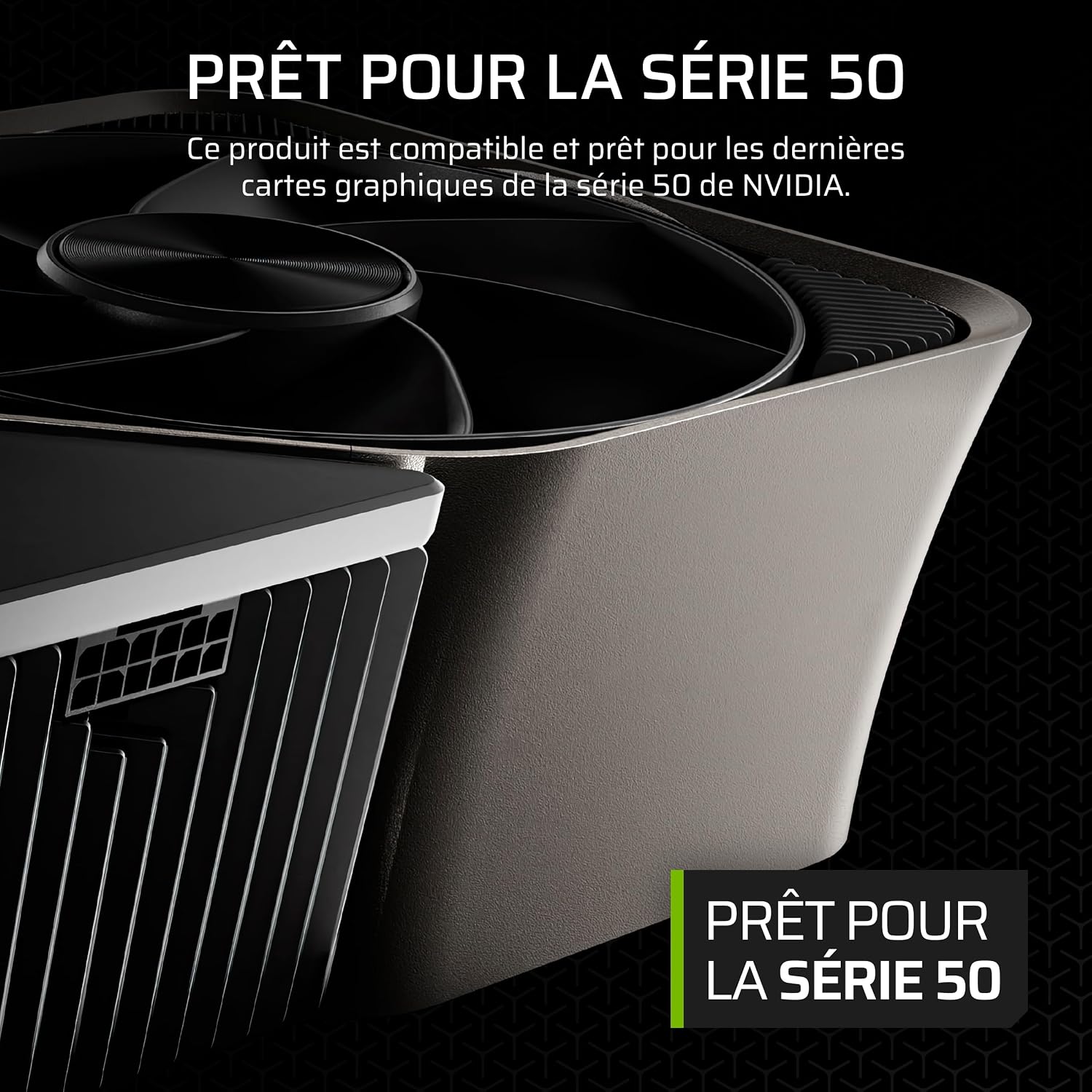 Detalle de Corsair RM850e (2025) : alimentation ATX 850 W entièrement modulaire, silencieuse et certifiée ATX 3.1/PCIe 5.1 (blanc)
