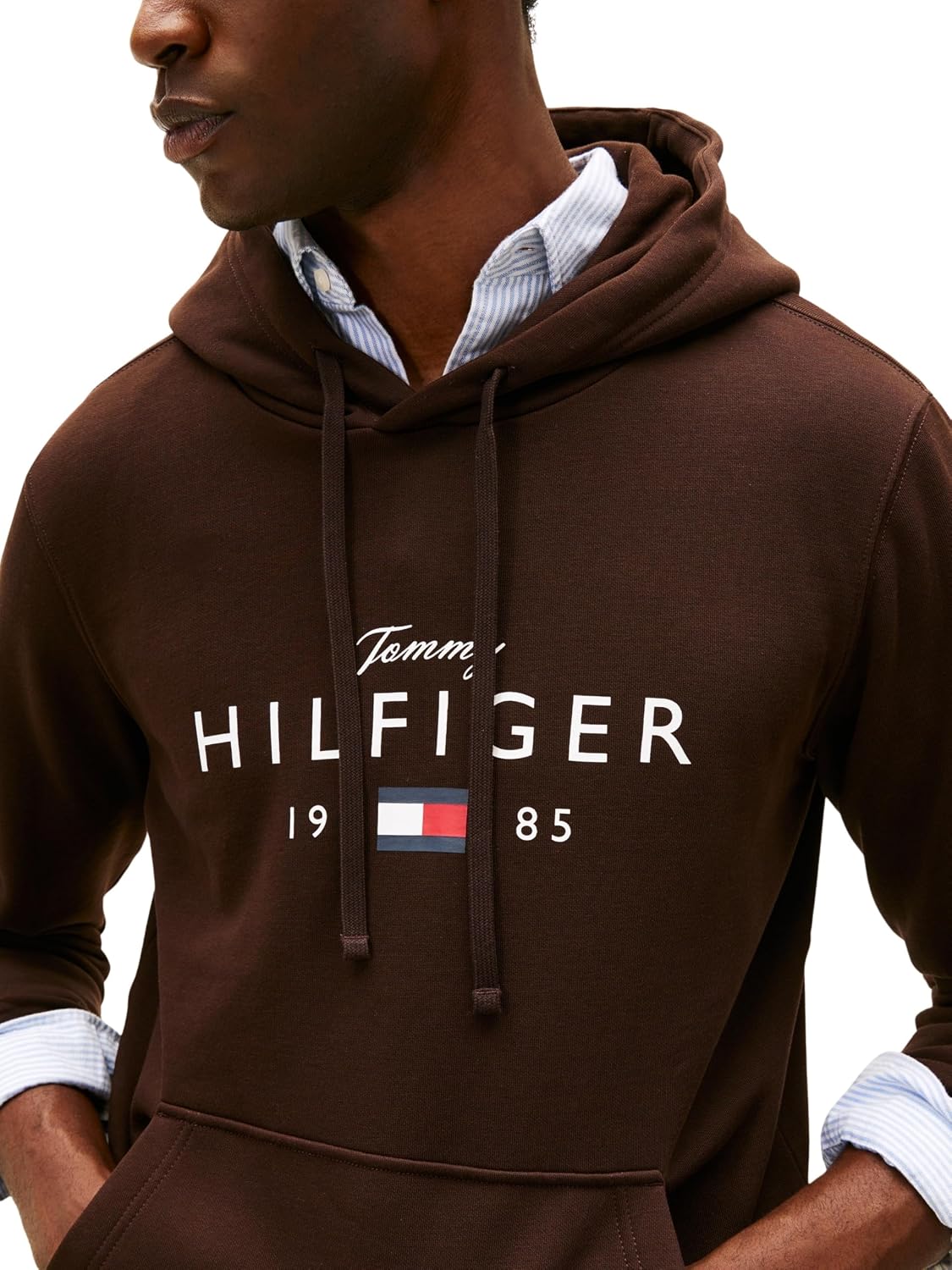 Detalle de Tommy Hilfiger Hoodie Brand Love Big Hilfiger