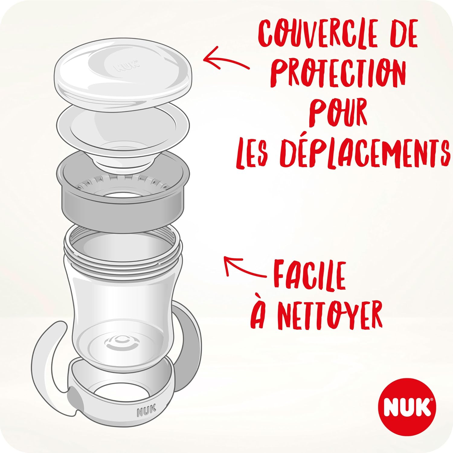 Thumbnail 4 de NUK Mini Magic Cup 160 ml tasse 360° pour bébé