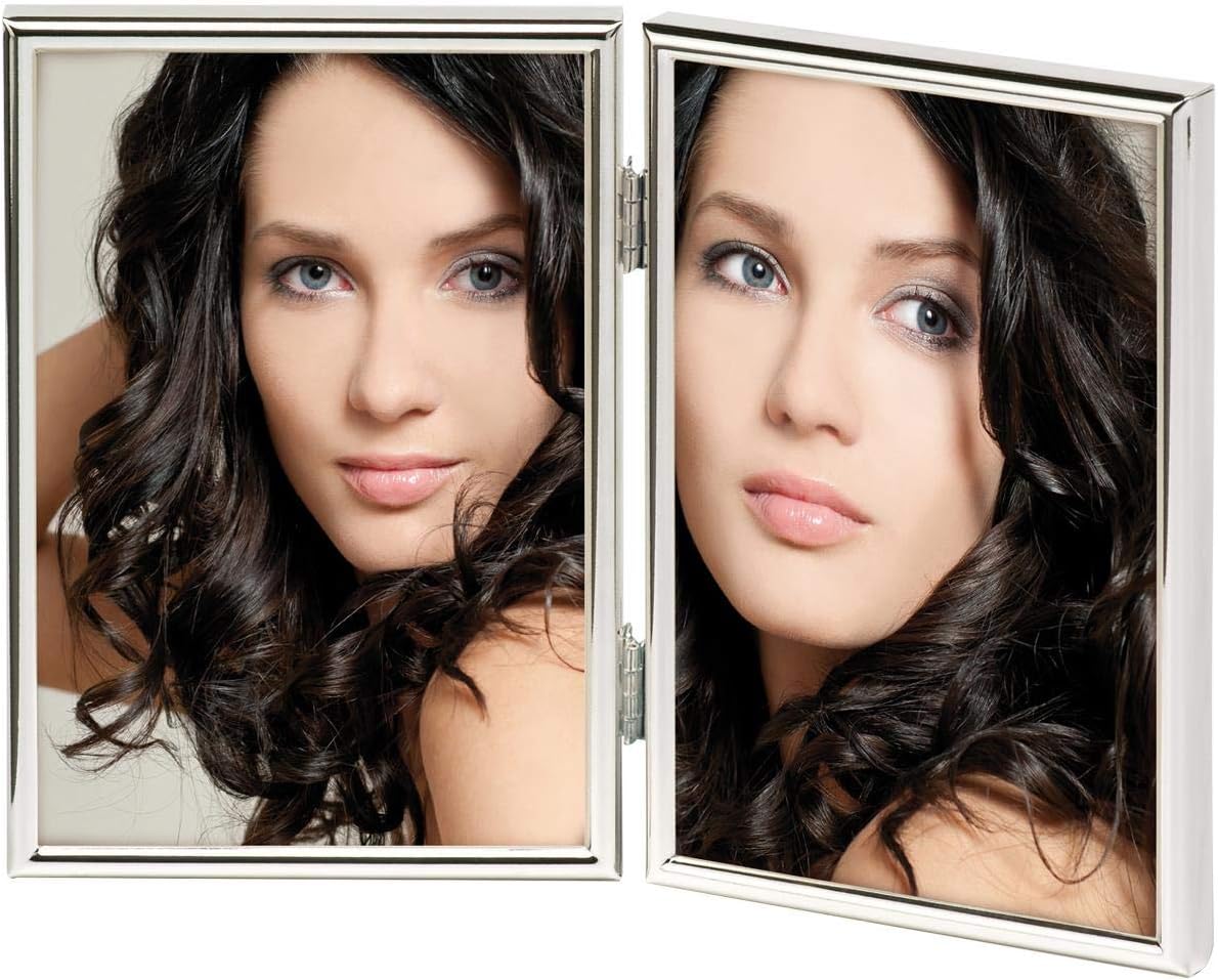 Detalle de walther design Cadre Photo Argent Chloé Portrait WD313S – 13 x 13 cm