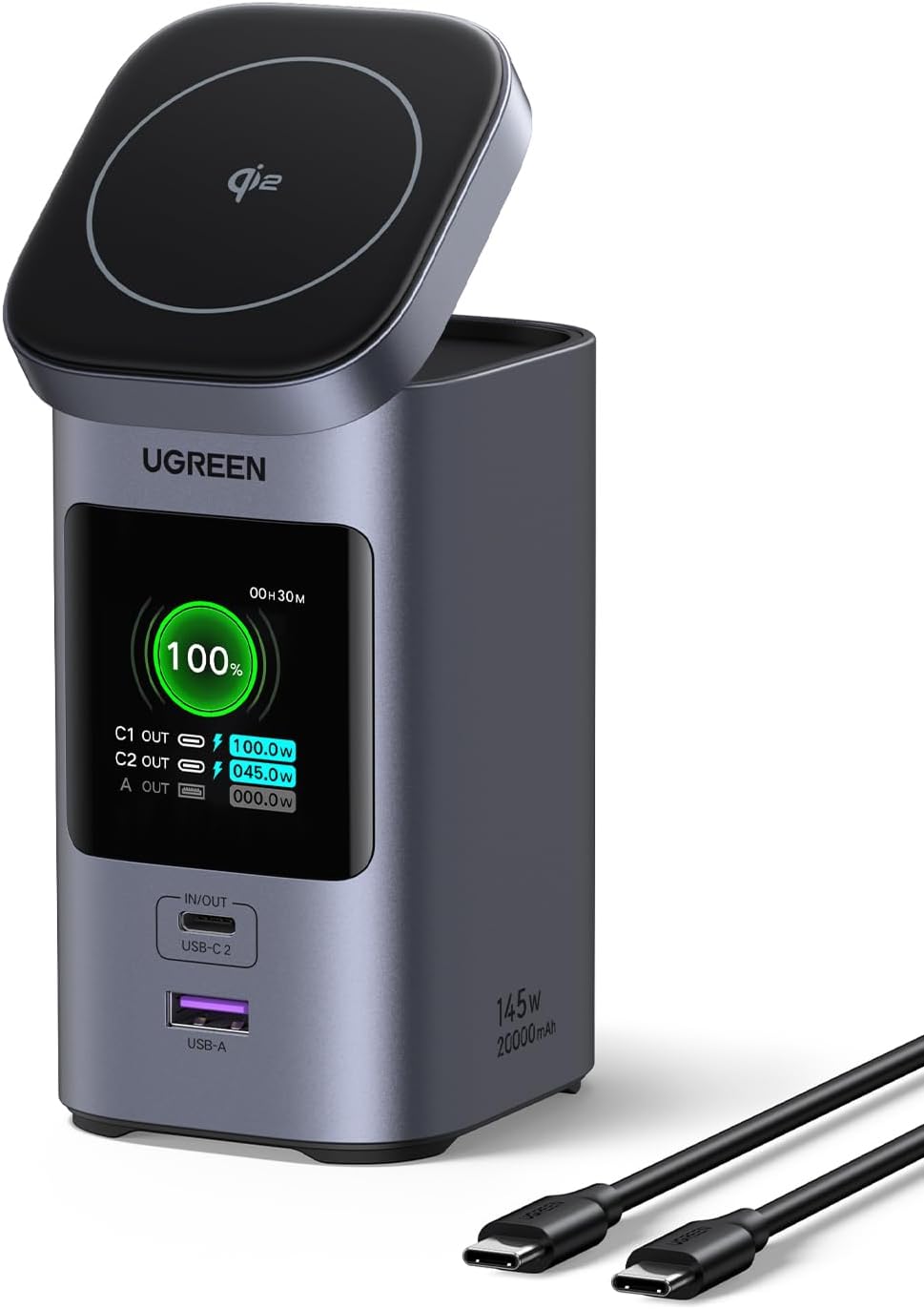 Detalle de UGREEN Nexode 20000 mAh Power Bank