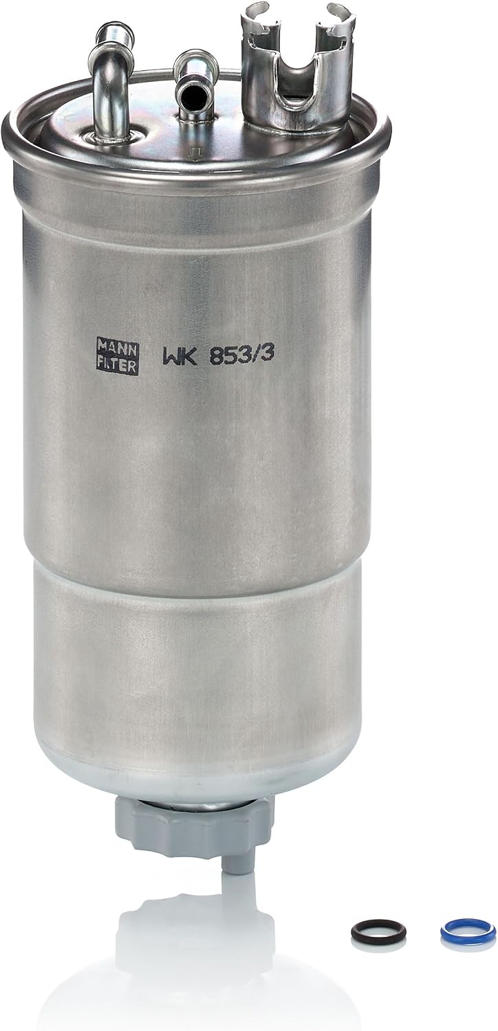 Detalle de MANN-FILTER WK 853/3 x Filtre à carburant pour VÉHICULE DE TOURISME et UTILITAIRES