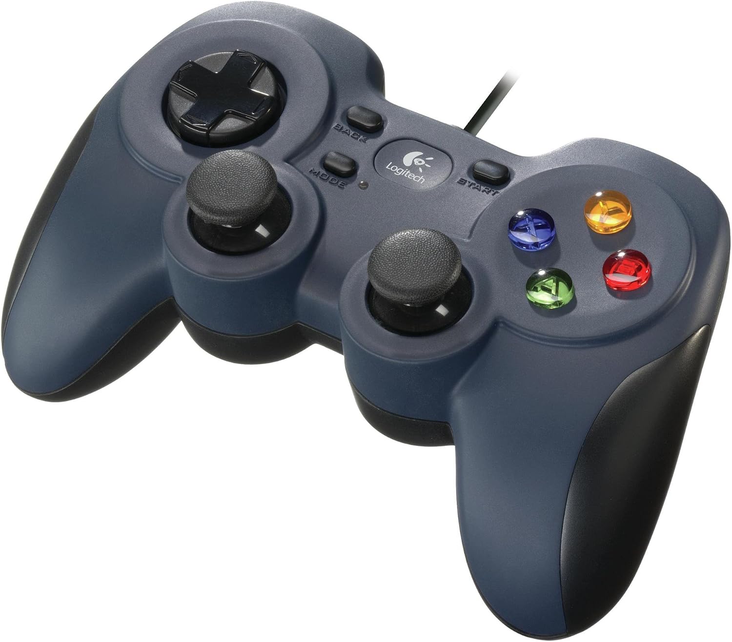 Detalle 2 de Logitech G F710 manette sans fil 2,4 GHz avec nano-récepteur USB, double vibration et croix 4 directions – PC