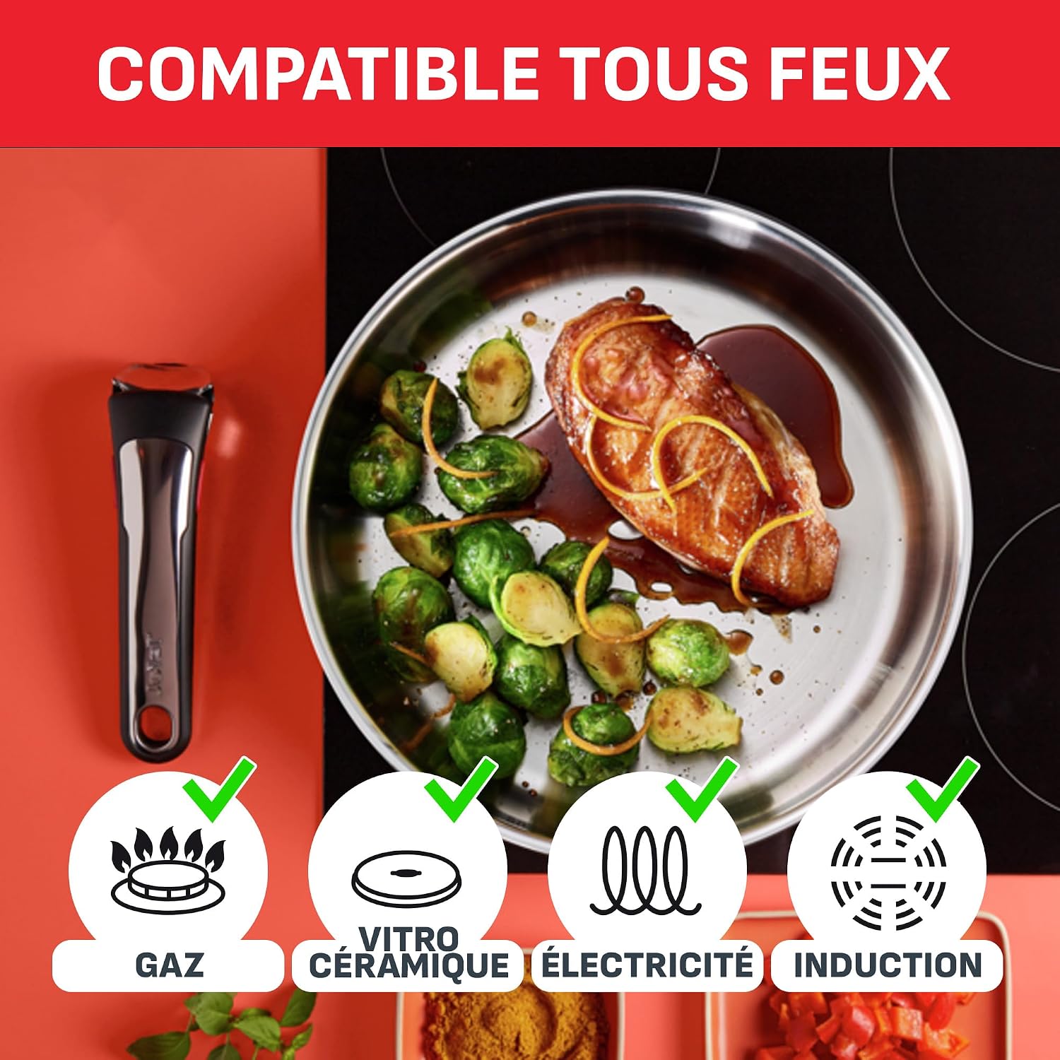 Thumbnail 4 de Tefal Ingenio Batterie de cuisine 20 pièces