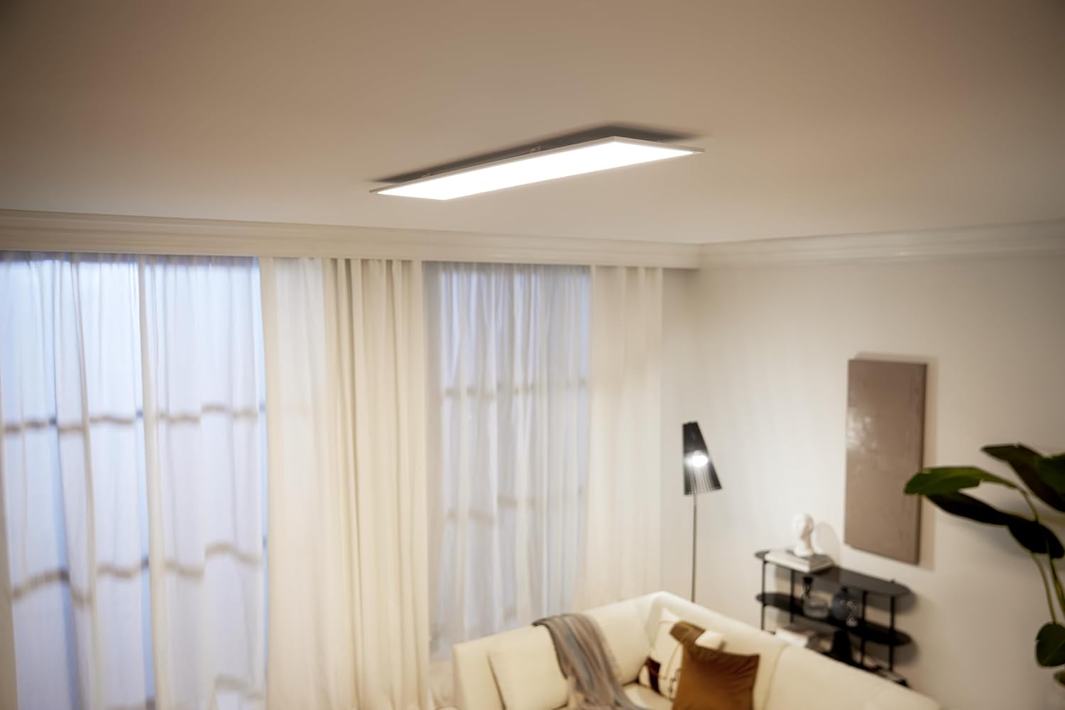 Detalle 2 de Philips SceneSwitch : panneau LED rectangulaire blanc froid 36 W (4000 K) à intensité variable