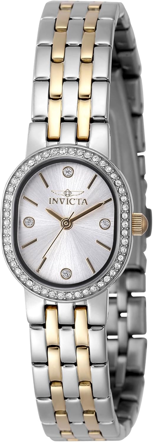 Detalle de Invicta Angel 48136 pour femme — montre à quartz en acier inoxydable, boîtier 20 mm