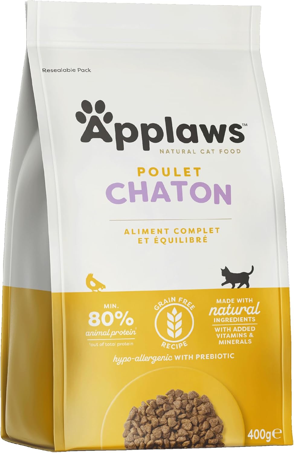 Thumbnail 6 de Applaws Natural – Aliment sec chatons, croquettes au poulet – 7,5 kg