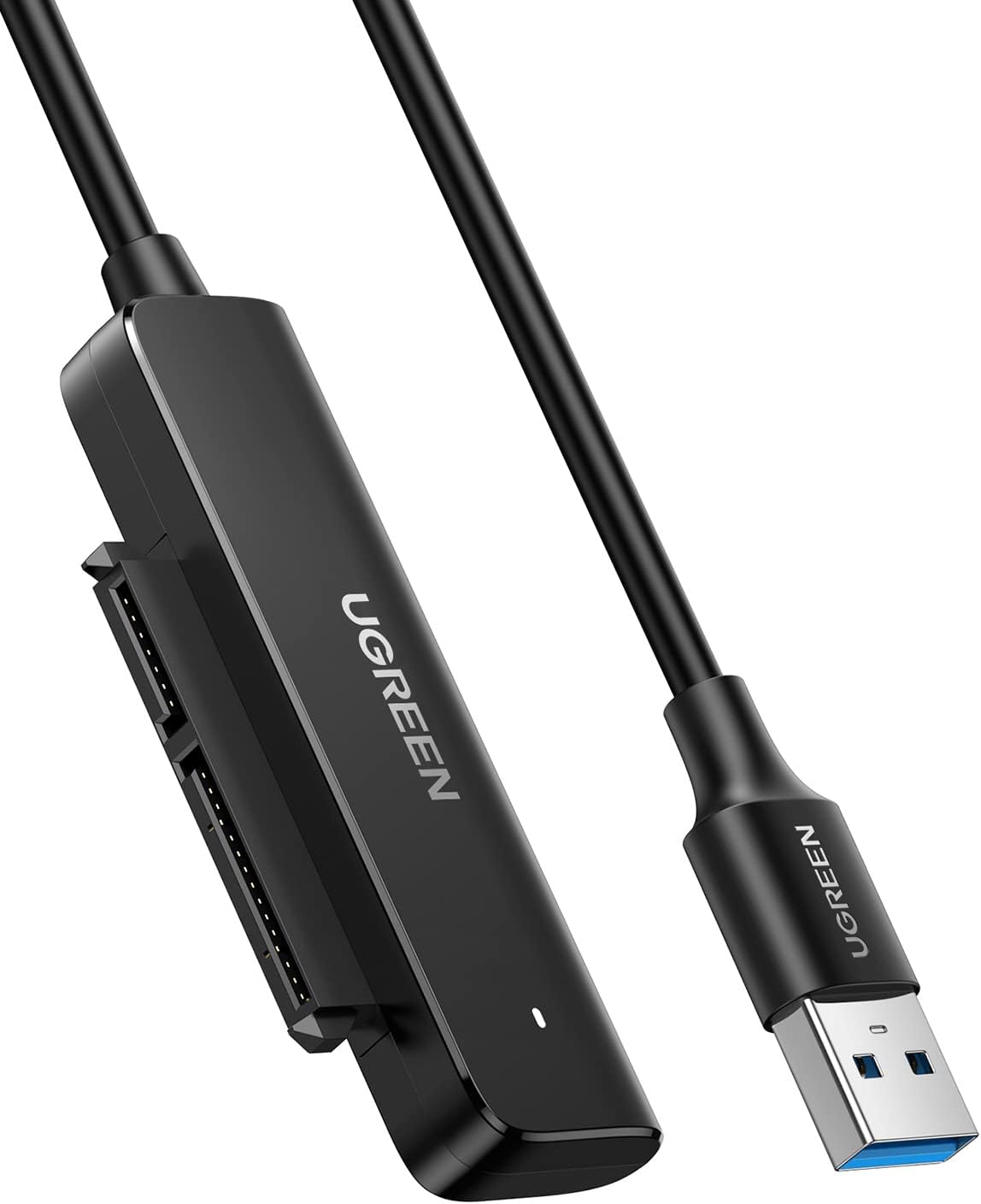 Detalle de UGREEN Câble SATA USB 3.0 Adaptateur SATA vers USB 3.0 pour SSD et disques durs 2,5 pouces (UASP, TRIM, Smart, 0,5 m)