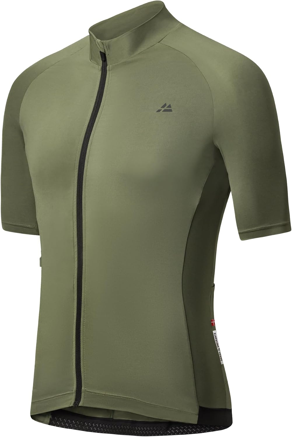 Detalle de DANISH ENDURANCE Maillot de cyclisme manches courtes homme : léger, respirant et coupe ajustée