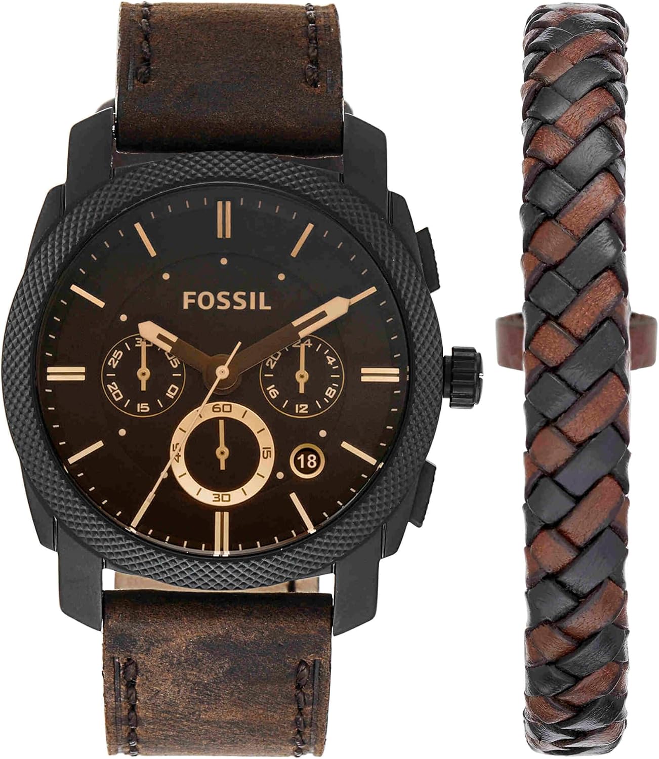 Detalle de Fossil Montre Machine Homme 42 mm Quartz