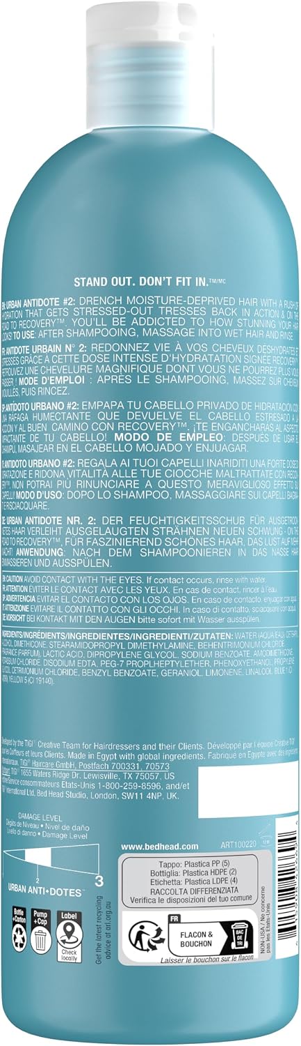 Detalle 1 de TIGI Bed Head Recovery après-shampooing 750 ml